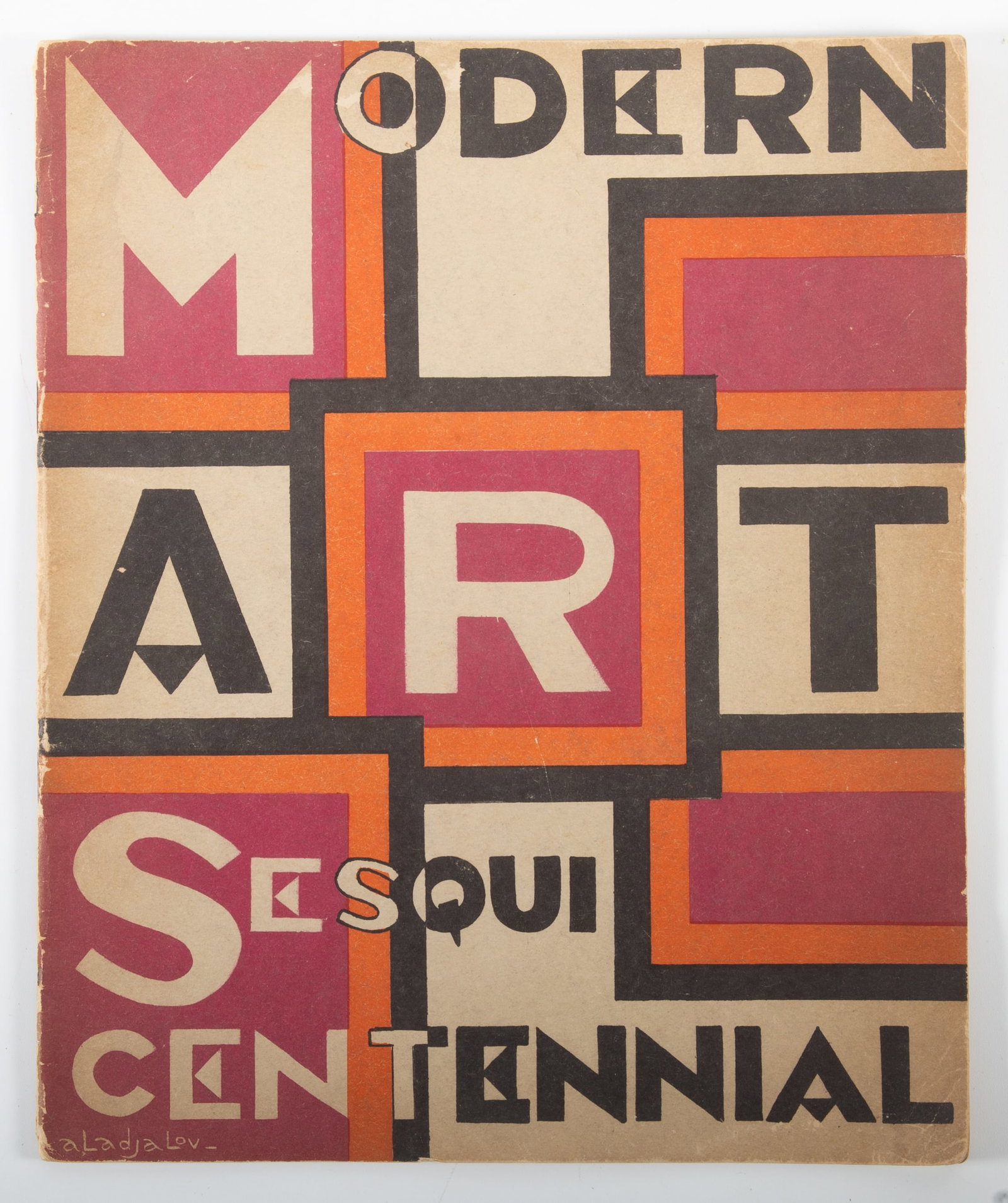 MODERN ART SESQUICENTENNIAL CATALOG (1 of 8)
