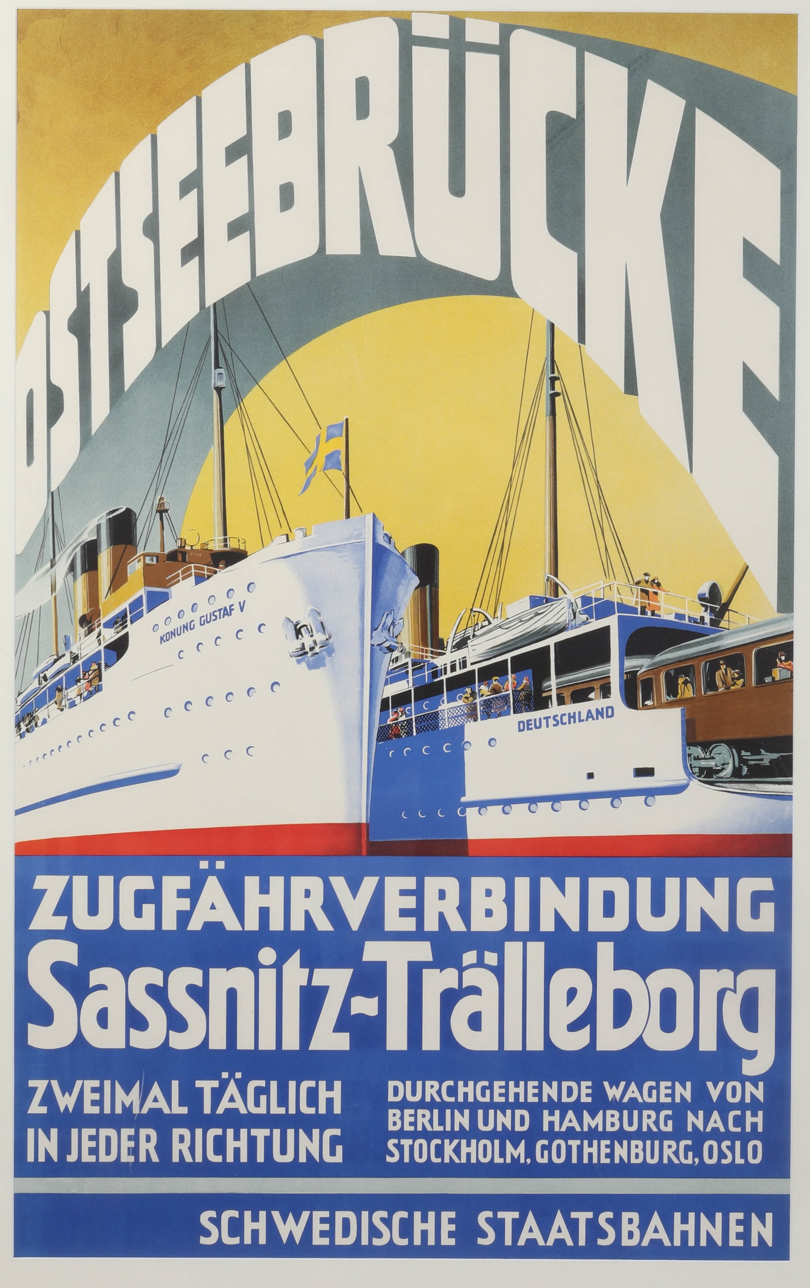 OSTSEEBRUCKE POSTER - 2