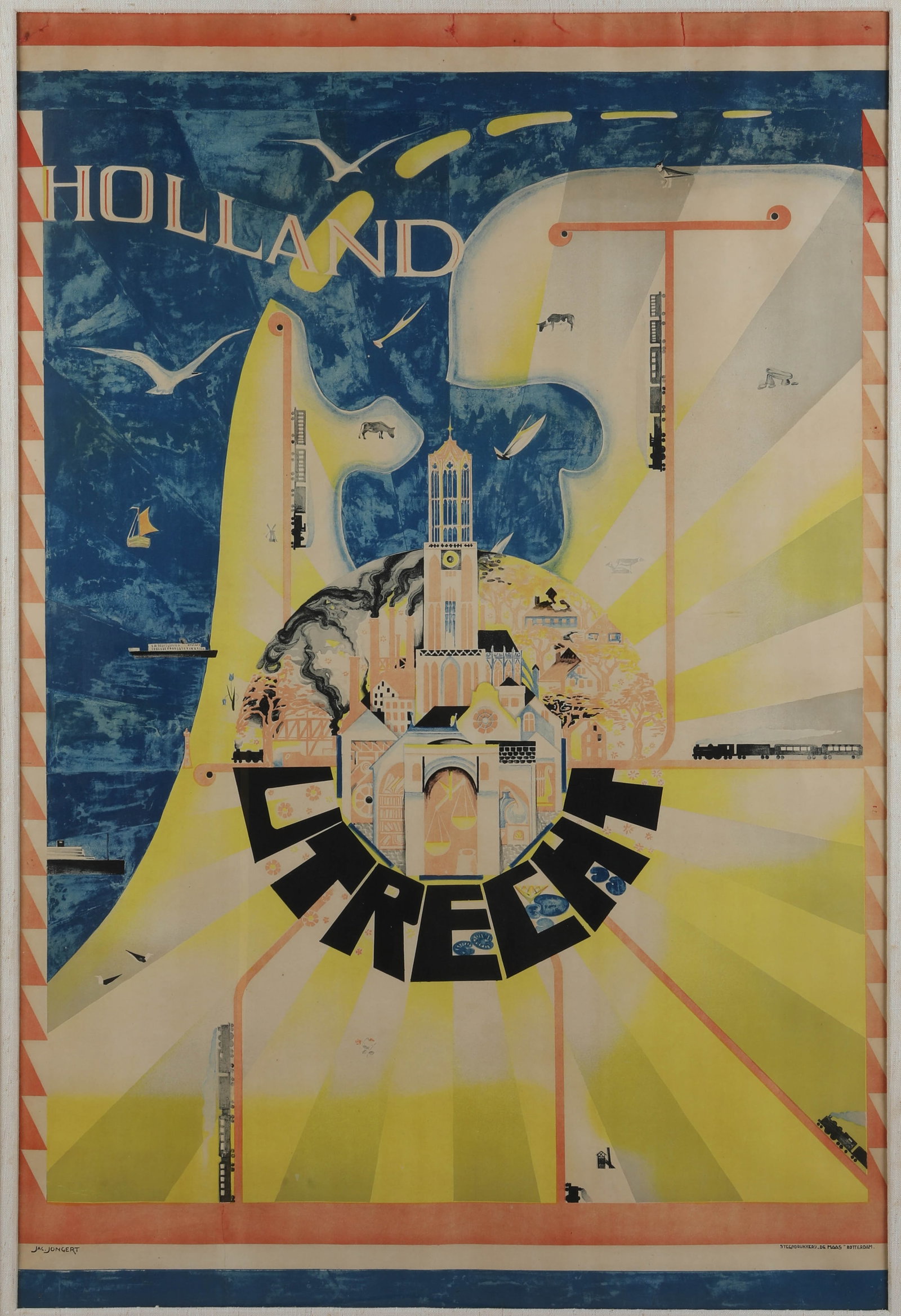 HOLLAND UTRECHT POSTER - 2