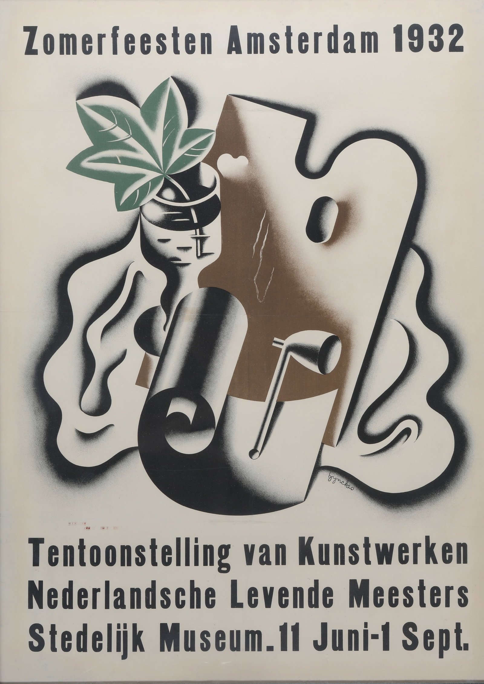 FRAMED 1932 ADVERTISING POSTER - 2