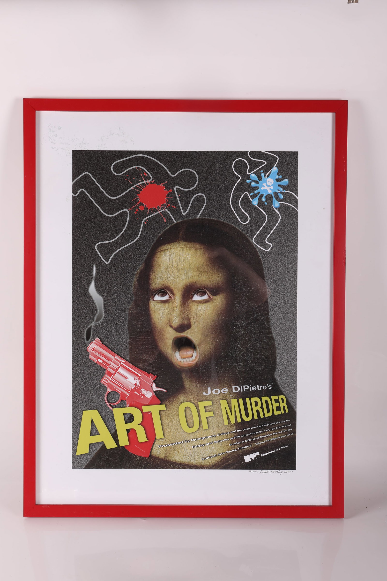 ROBERT HELSLEY DESIGNED THEATRICAL POSTER - 2