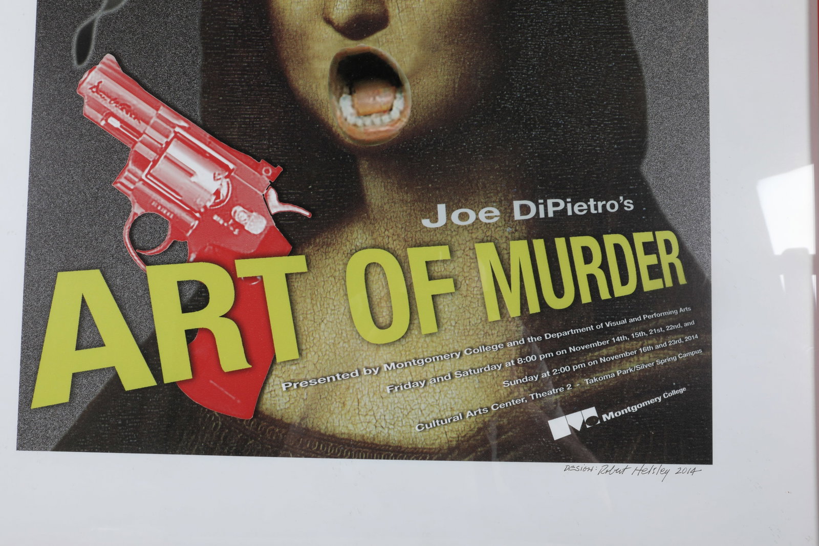 ROBERT HELSLEY DESIGNED THEATRICAL POSTER - 4