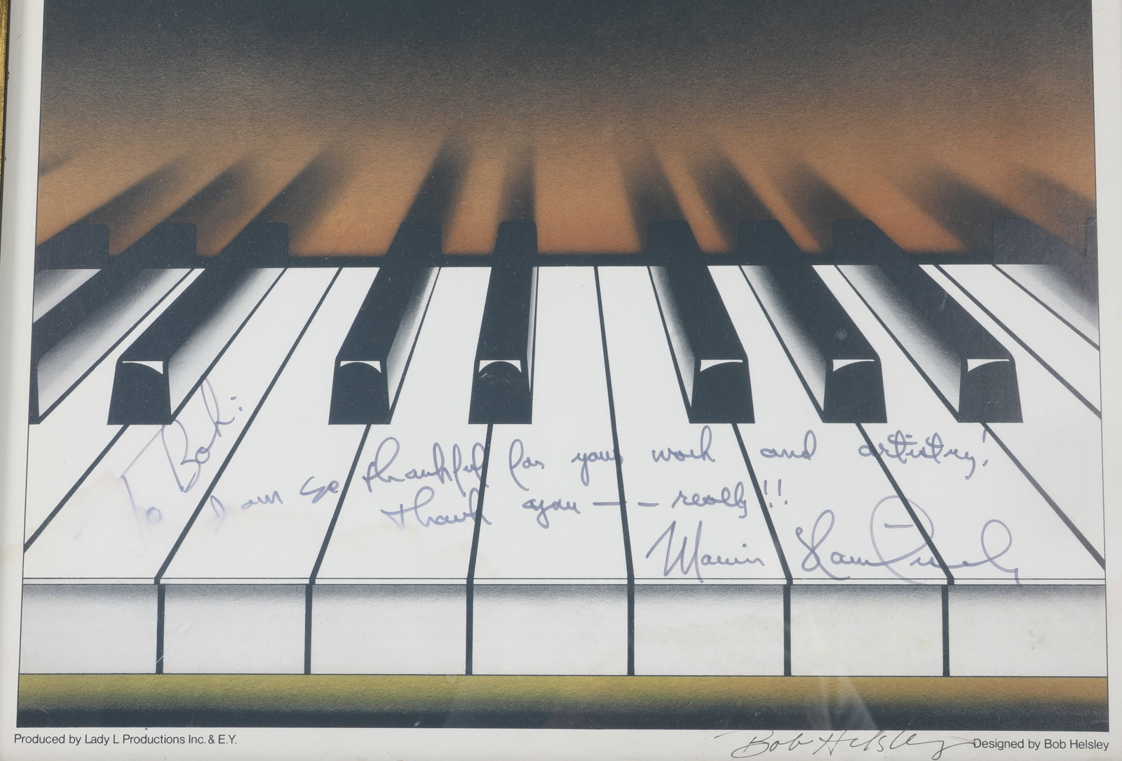 MARVIN HAMLISCH POSTER - 3