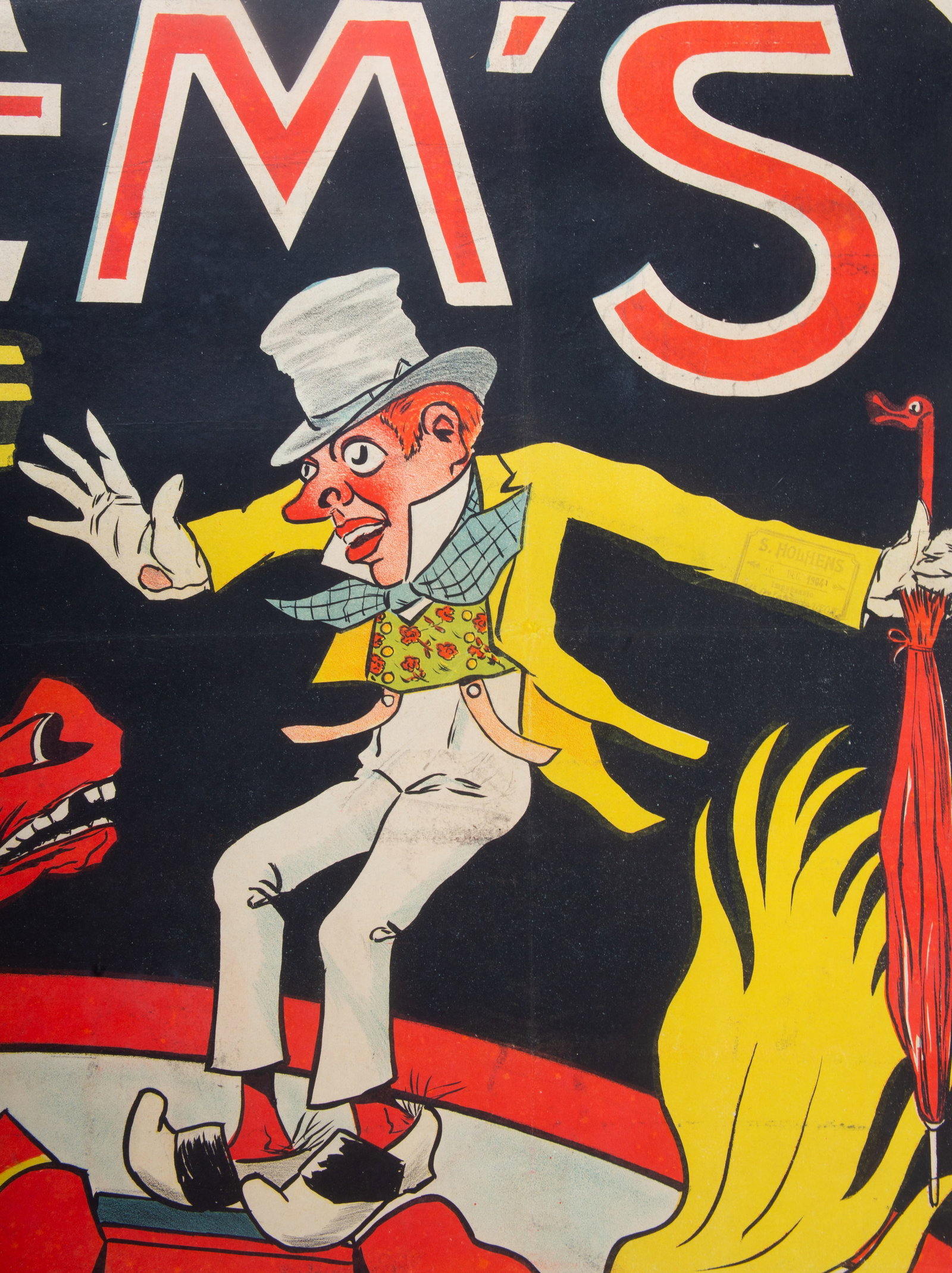 CLEM'S ET SON CIRQUE CIRCUS POSTER - 2
