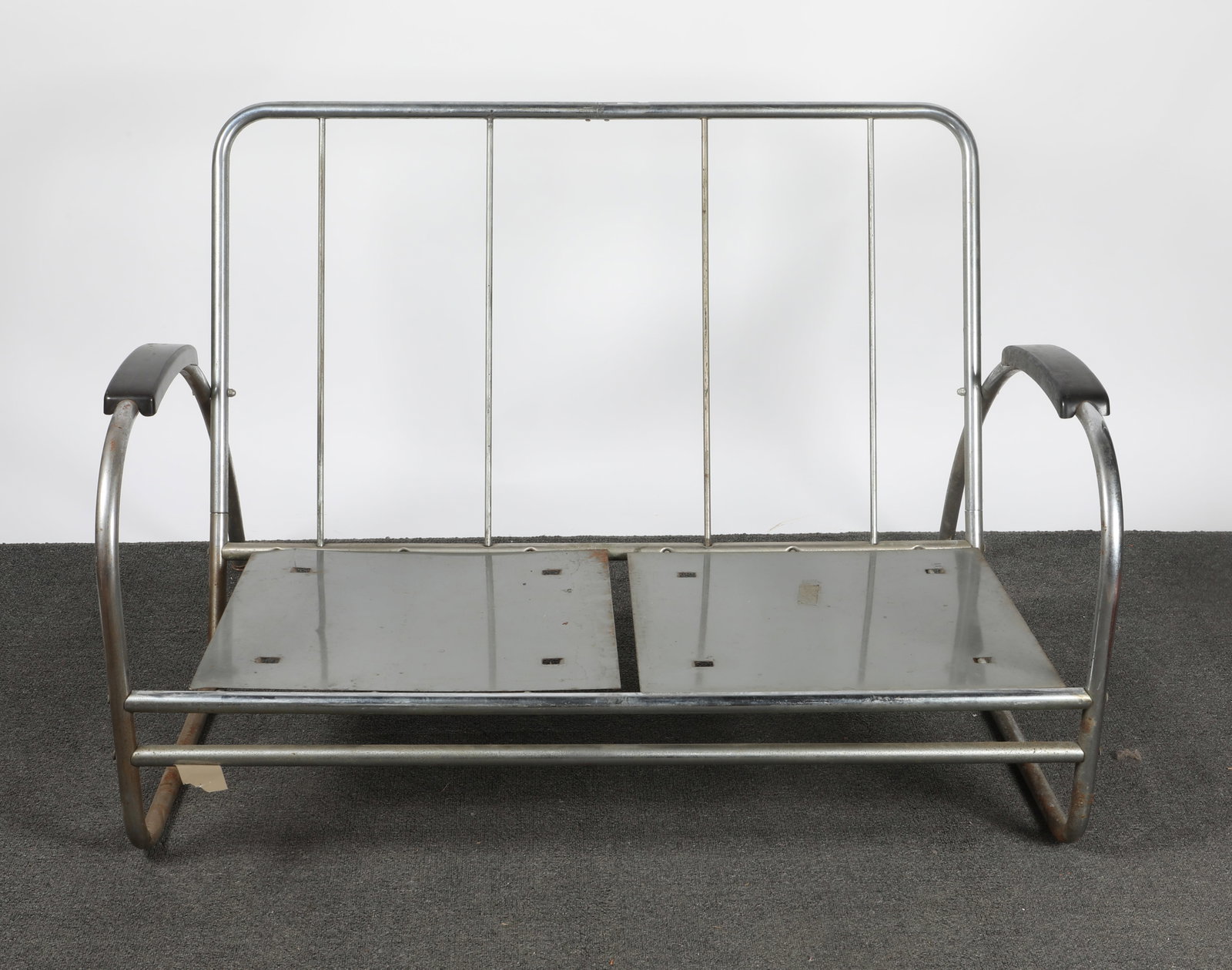 DECO CHROME SETTEE - 4