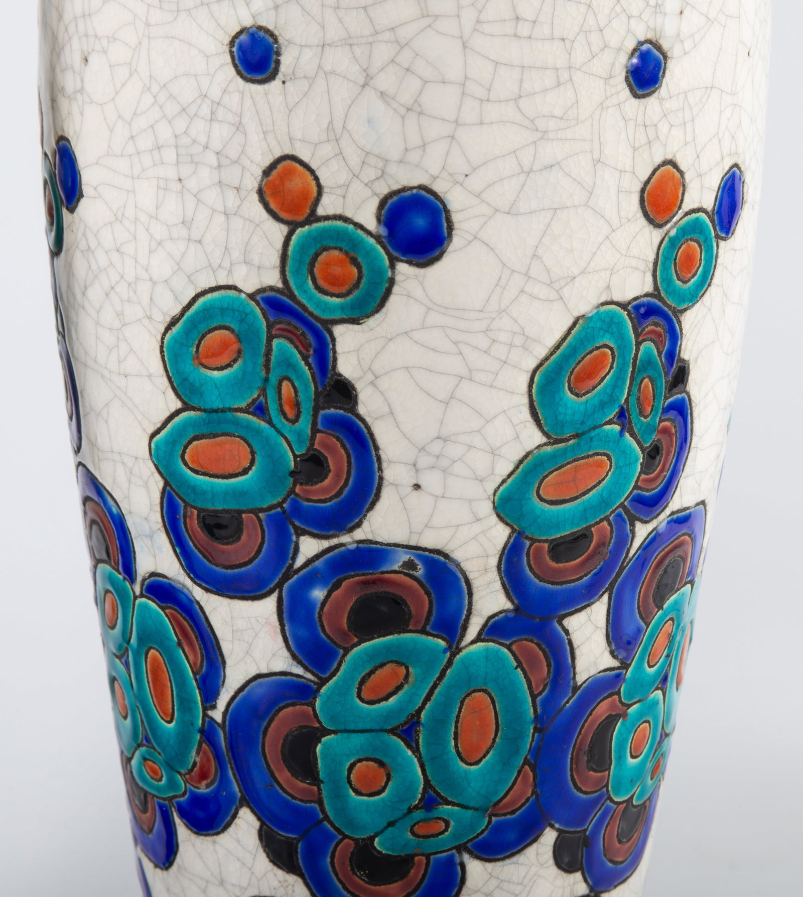 (2) CHARLES CATTEAU DECO VASES - 3