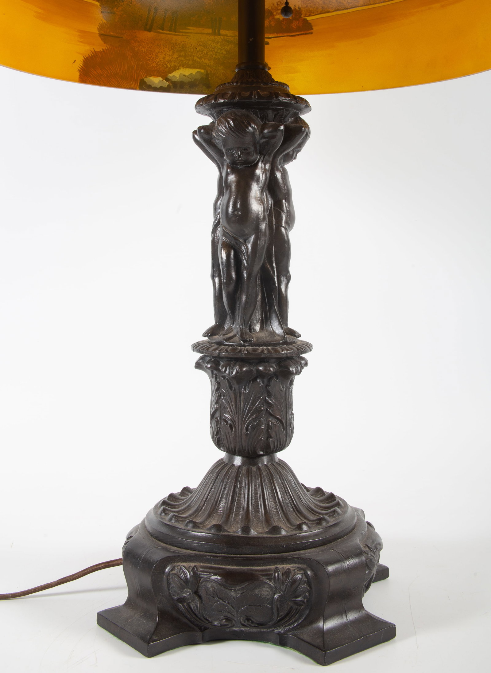 RETRO SCENIC SHADE TABLE LAMP - 2