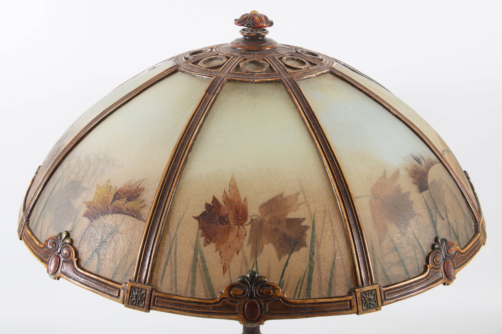 REVERSE PAINTED TABLE LAMP - 2