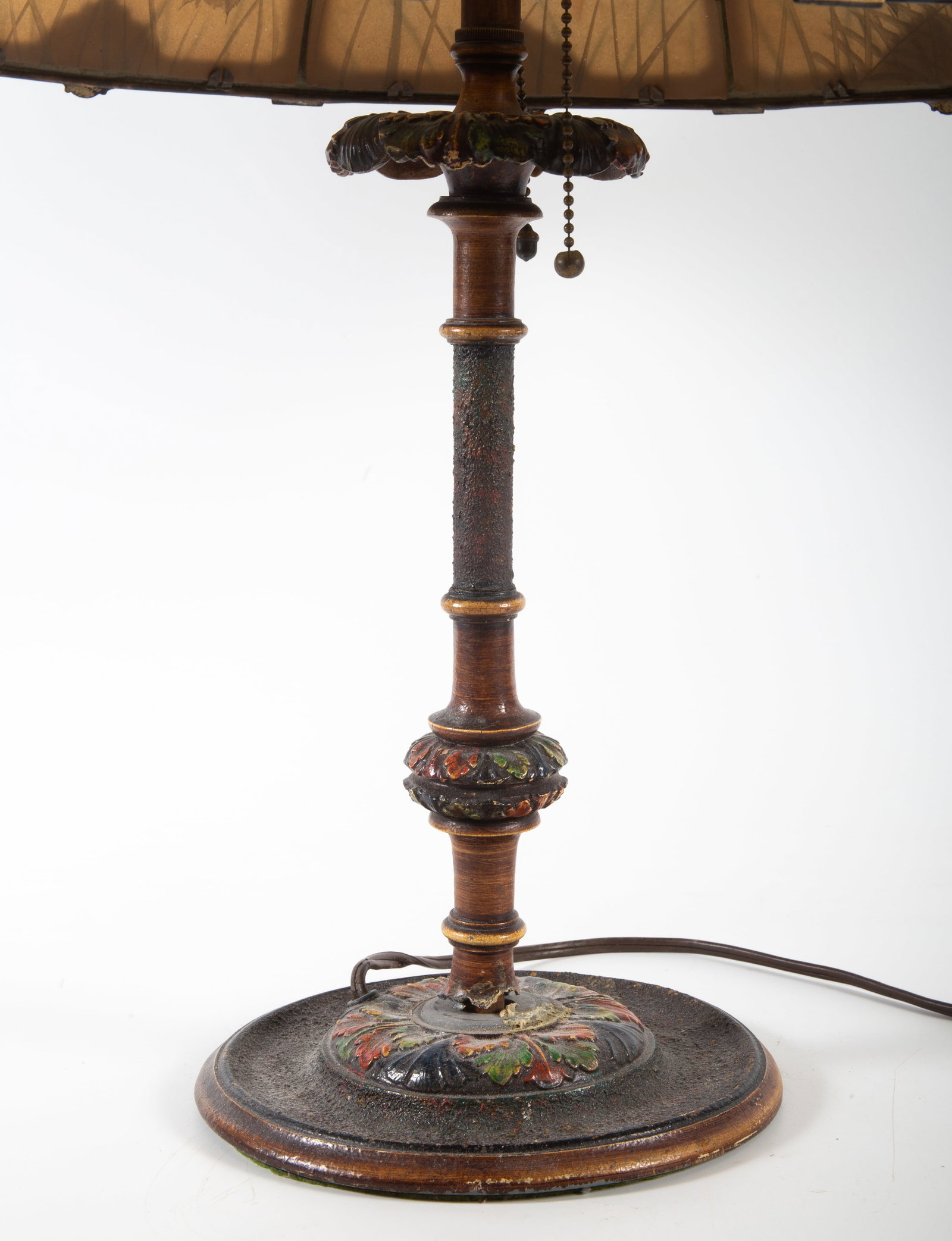 REVERSE PAINTED TABLE LAMP - 4