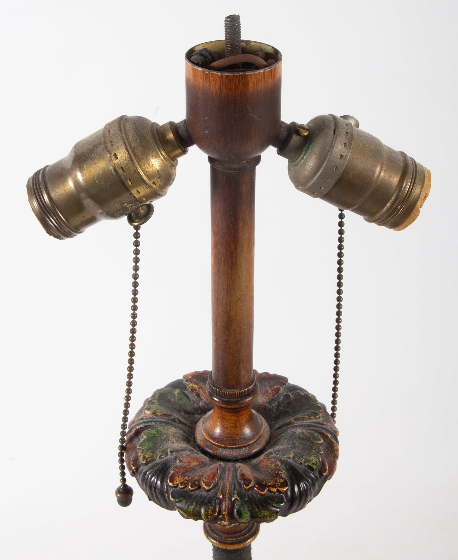 REVERSE PAINTED TABLE LAMP - 5