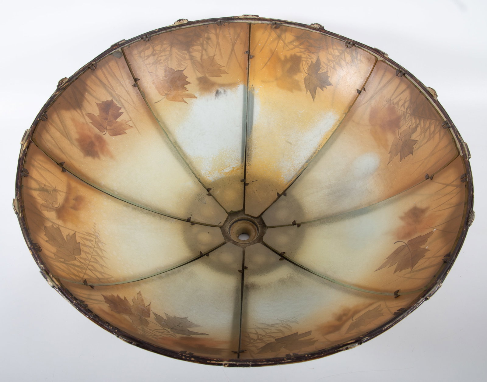 REVERSE PAINTED TABLE LAMP - 6