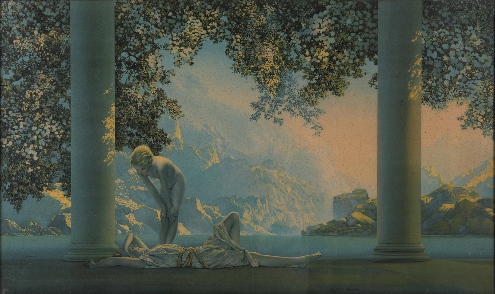 MAXFIELD PARRISH FRAMED PRINT - 2