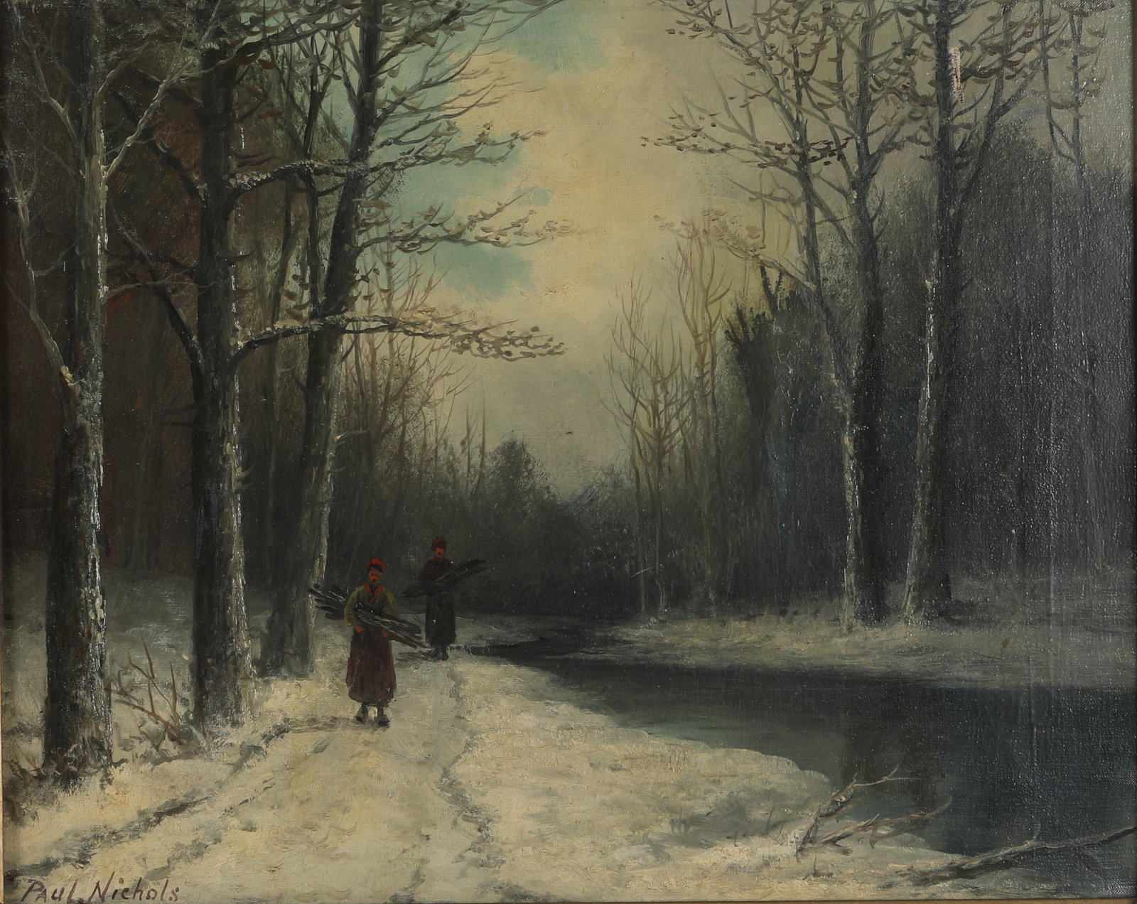 WINTER LANDSCAPE PAINTING - 2