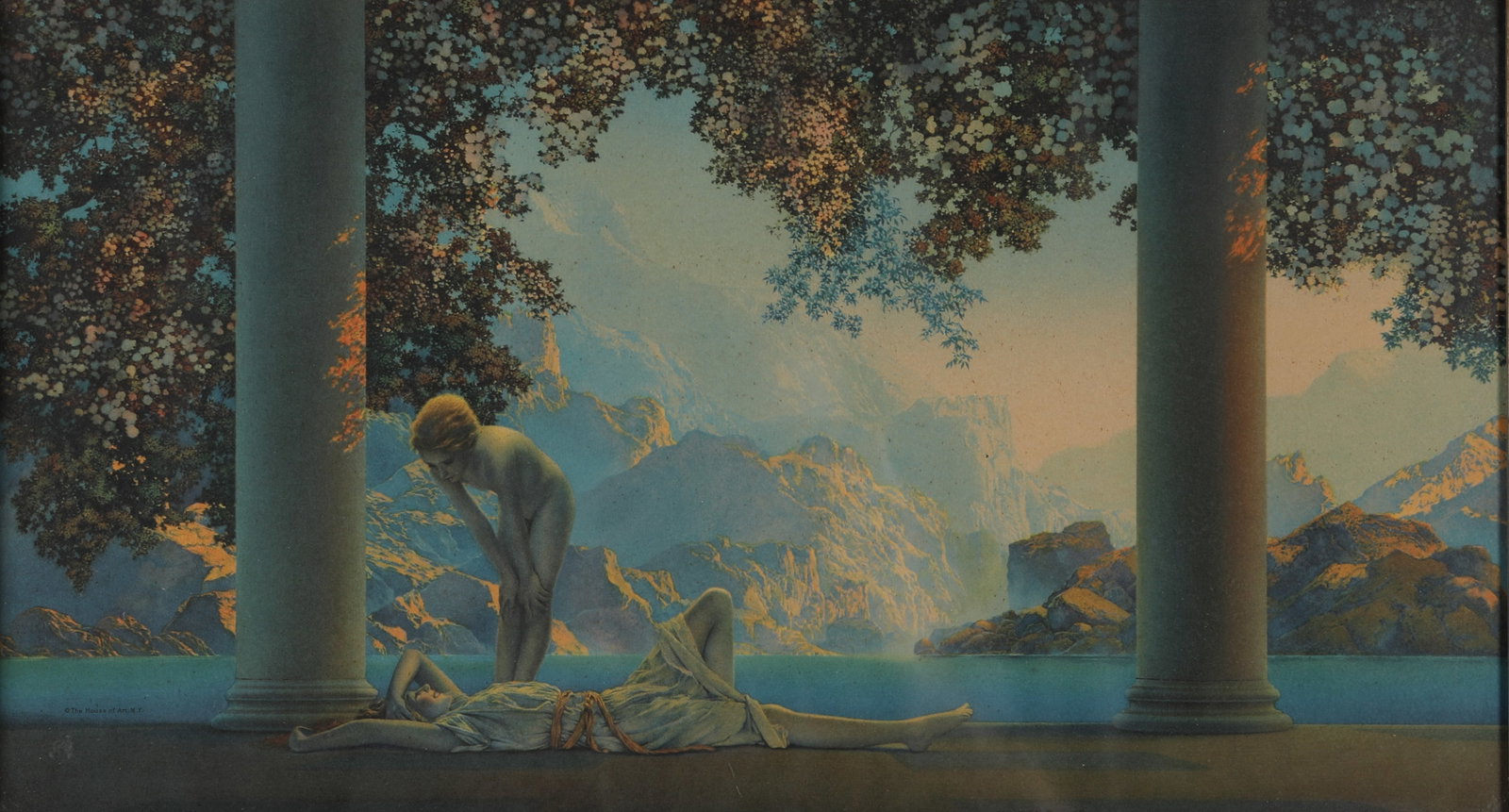 MAXFIELD PARRISH PRINT - 2