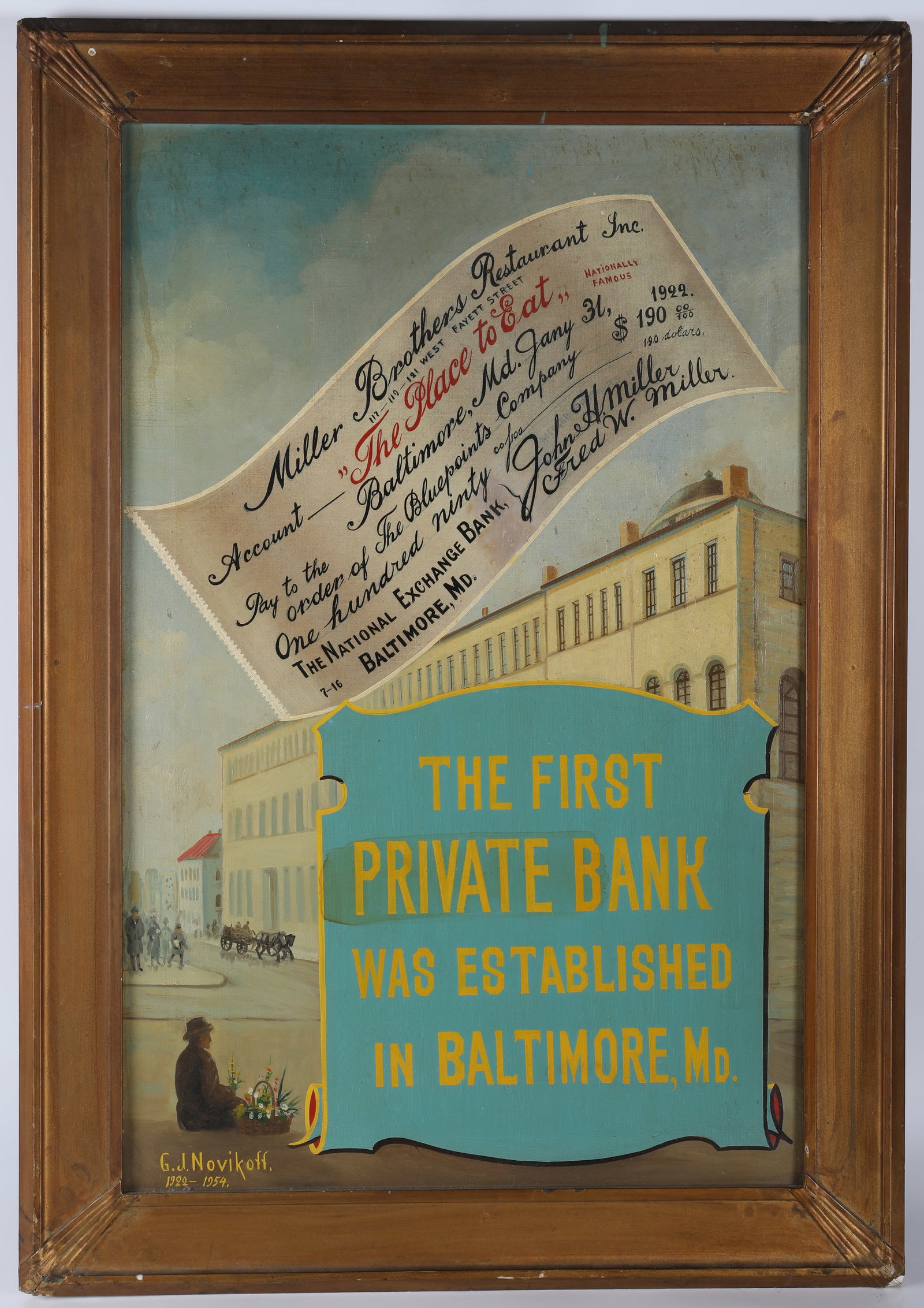 FRAMED ADVERTISING (1 of 6)