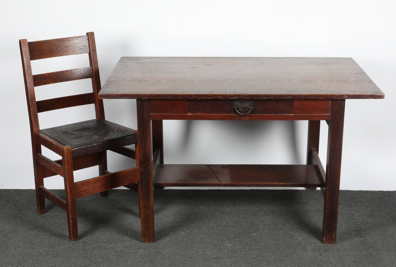 MISSION TABLE AND CHAIR - 2