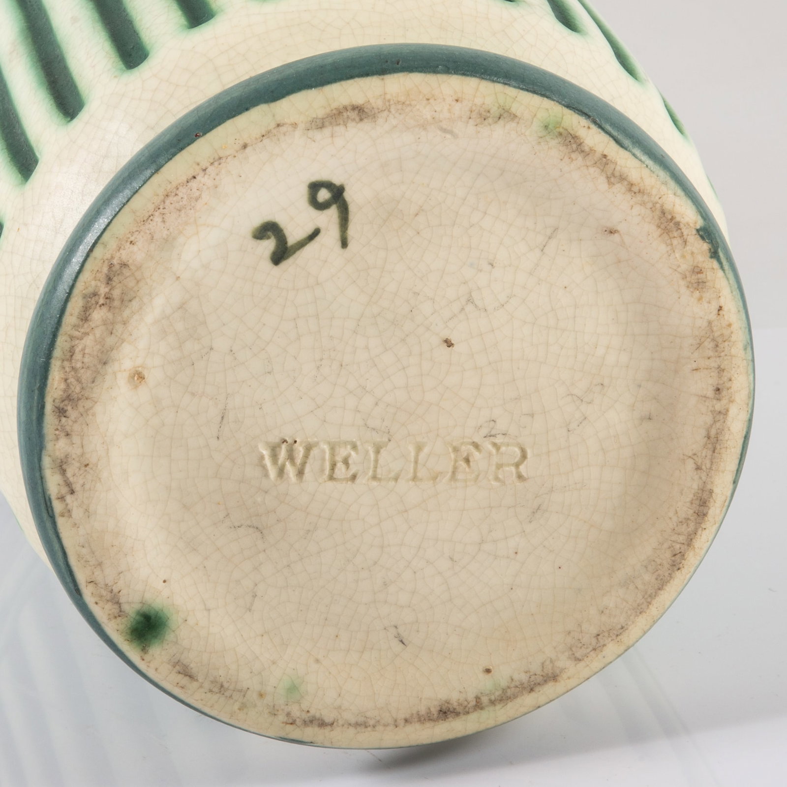 WELLER POTTERY VASE - 3