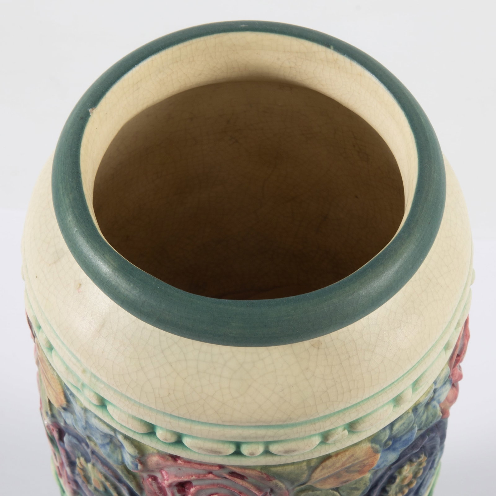 WELLER POTTERY VASE - 4