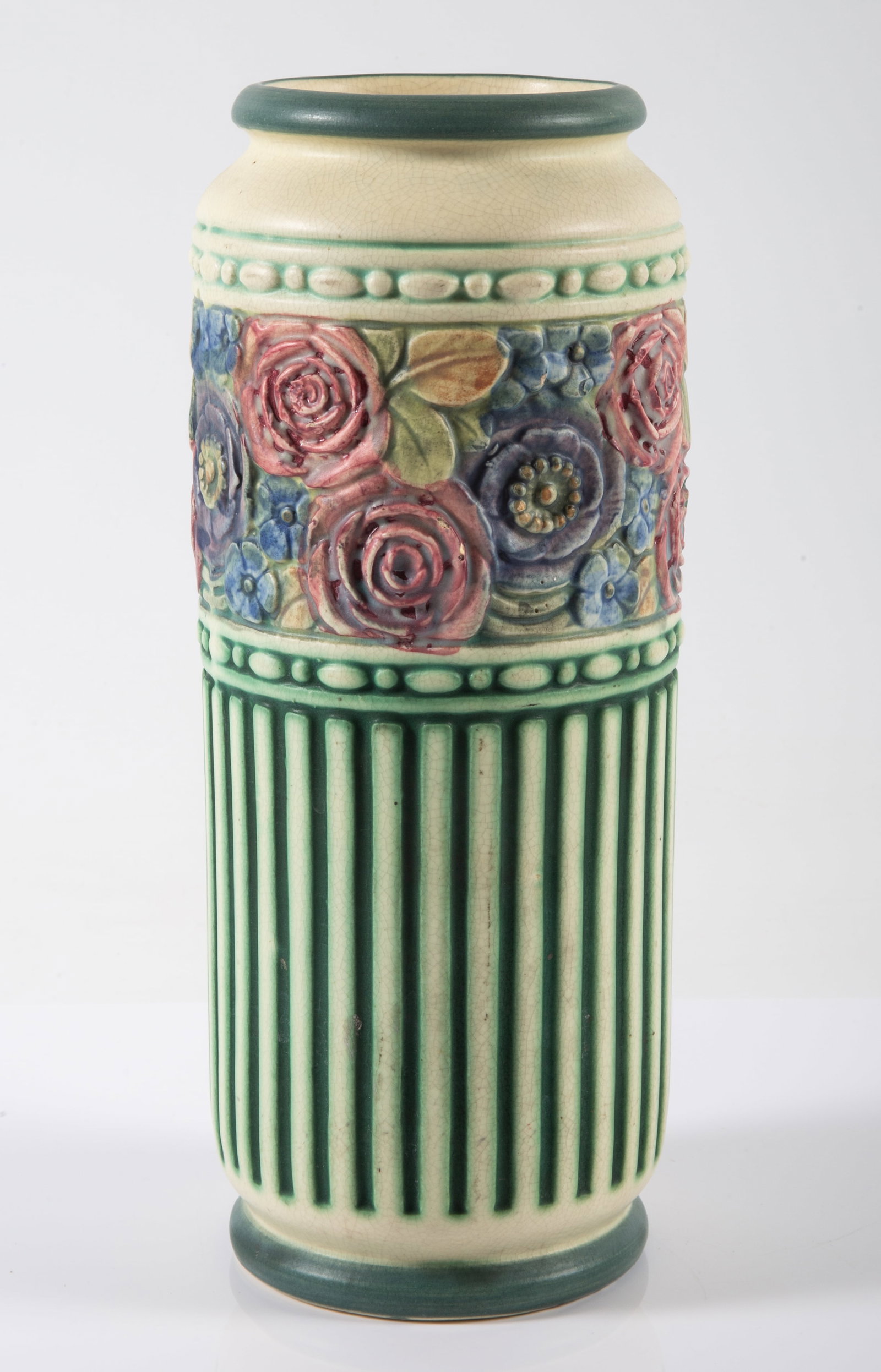 WELLER POTTERY VASE - 5