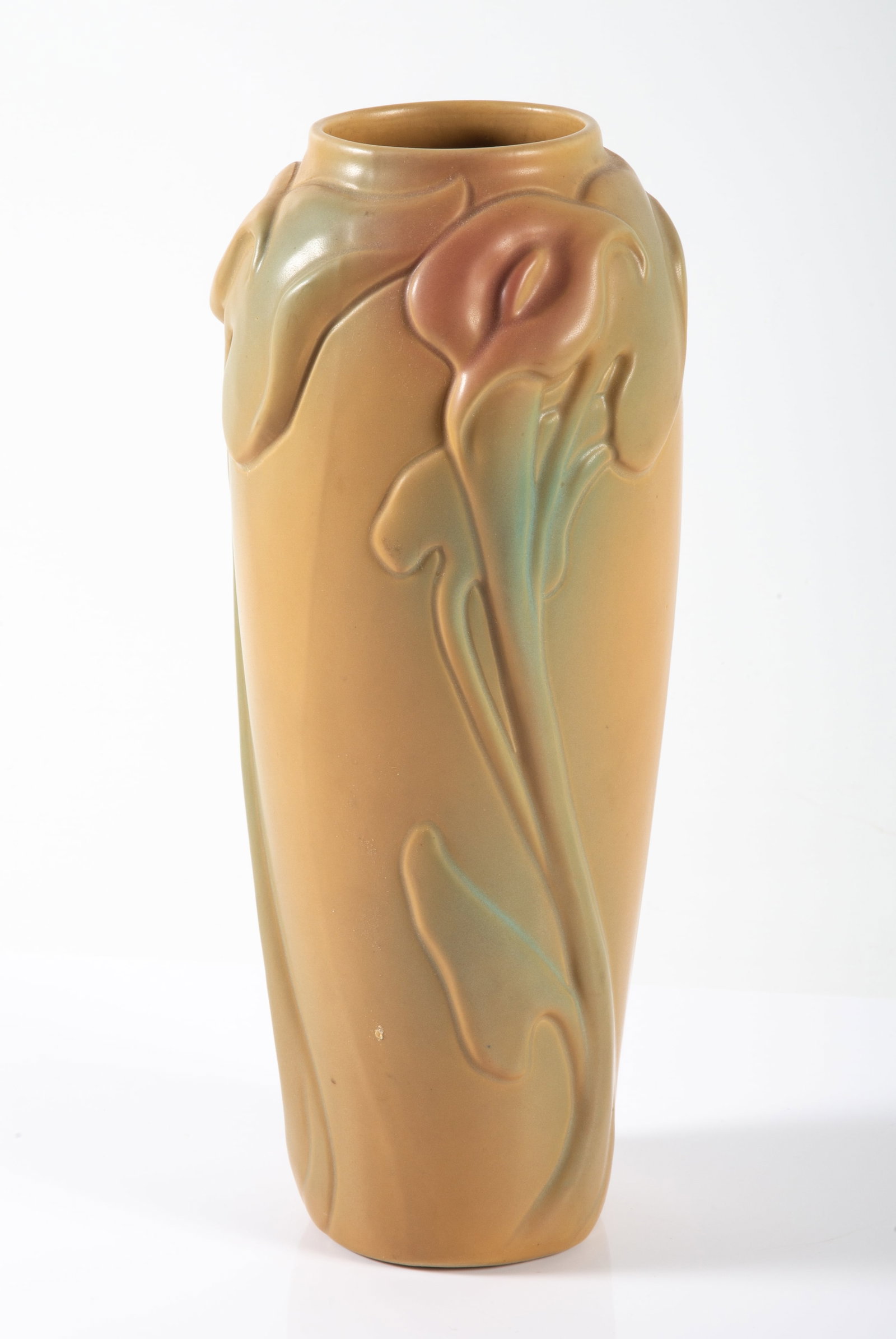 VAN BRIGGLE POTTERY VASE - 3