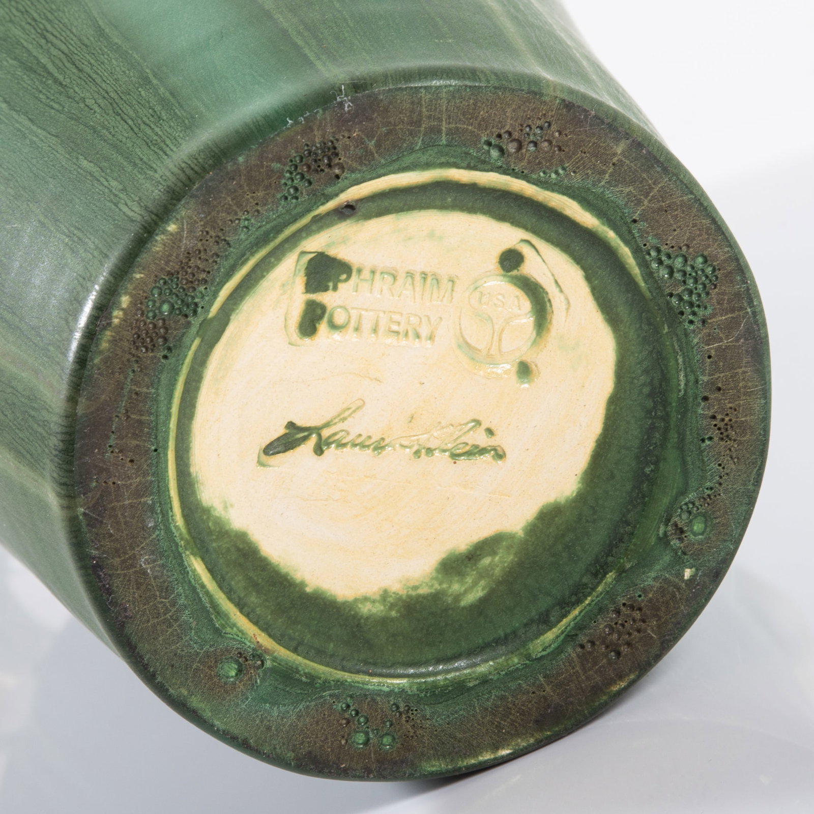 EPHRAIM POTTERY VASE - 6