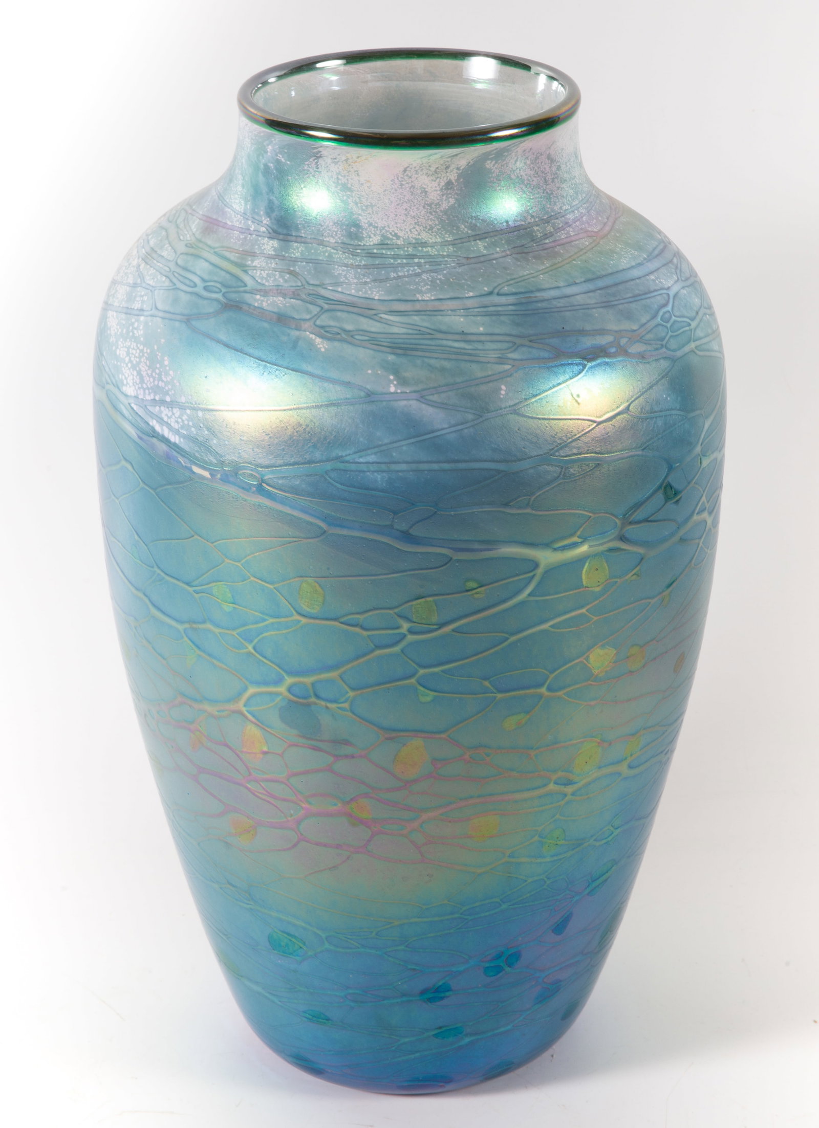 ART GLASS CRAFT VASE (1 of 6)