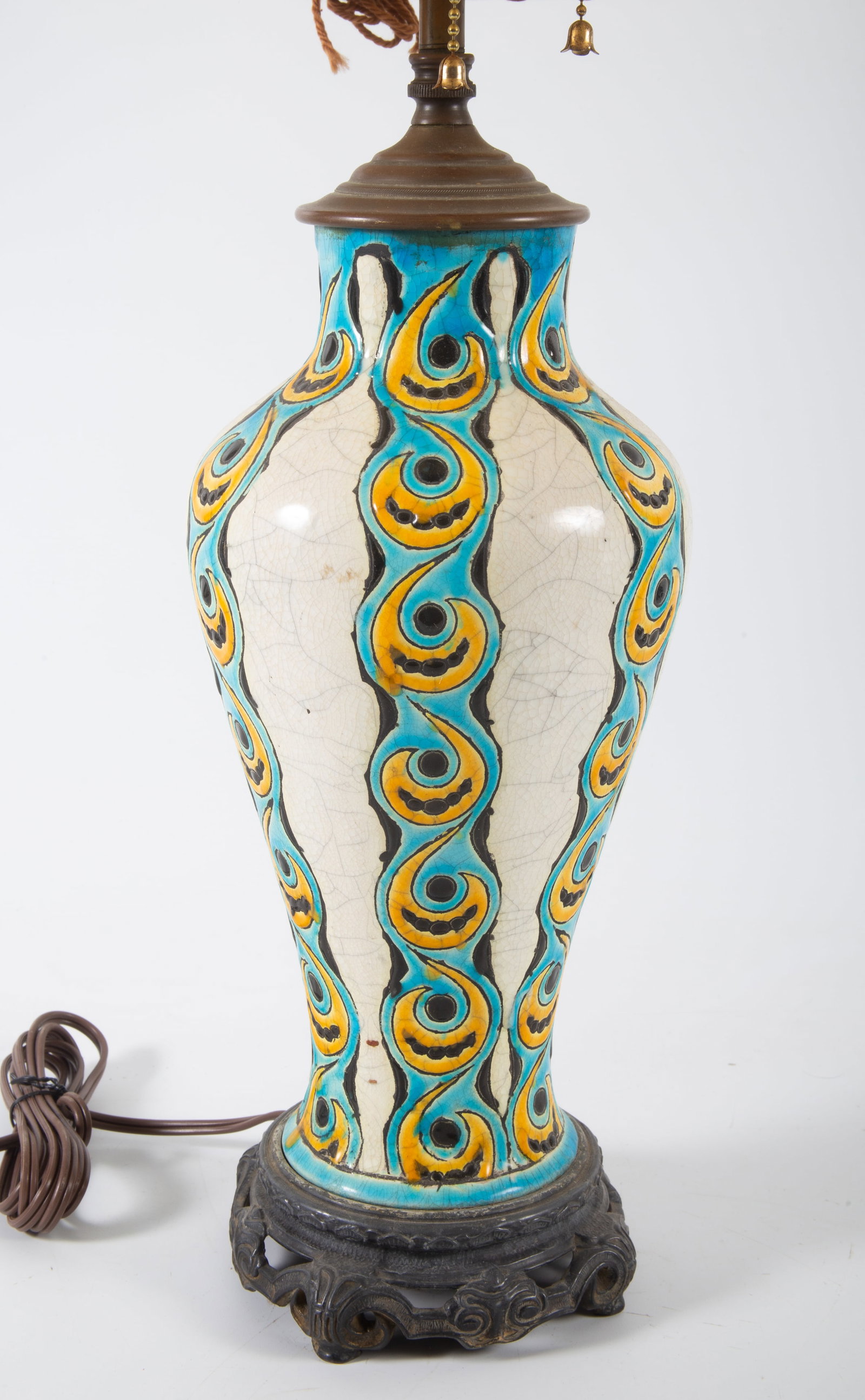 CHARLES CATTEAU DECO LAMP - 2