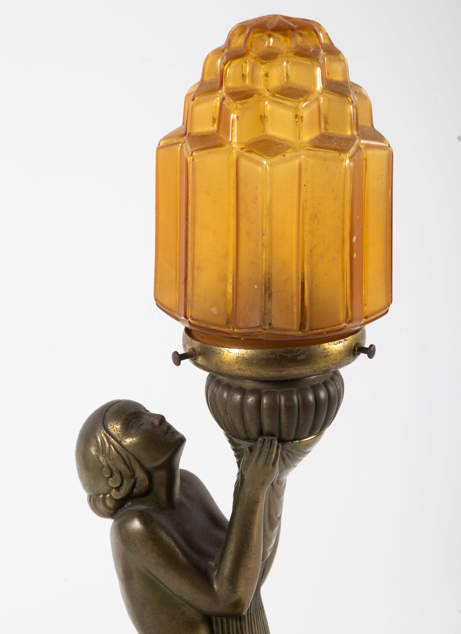 VINTAGE DECO FIGURAL LAMP - 2