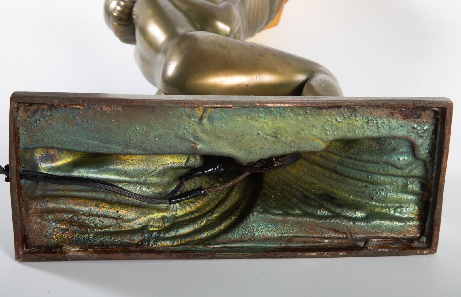 VINTAGE DECO FIGURAL LAMP - 6