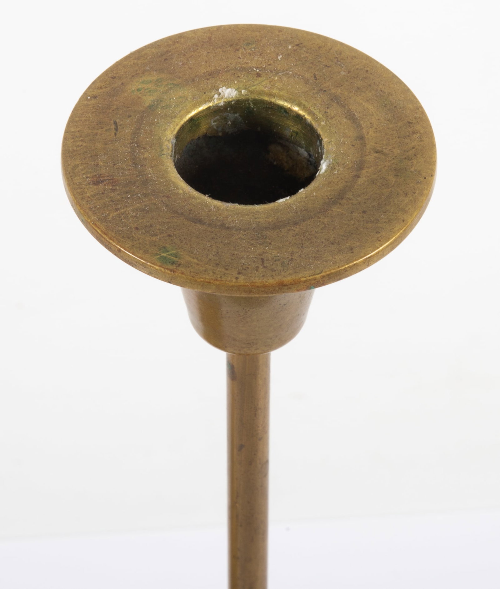 (2) VINTAGE BRASS CANDLESTICKS - 2