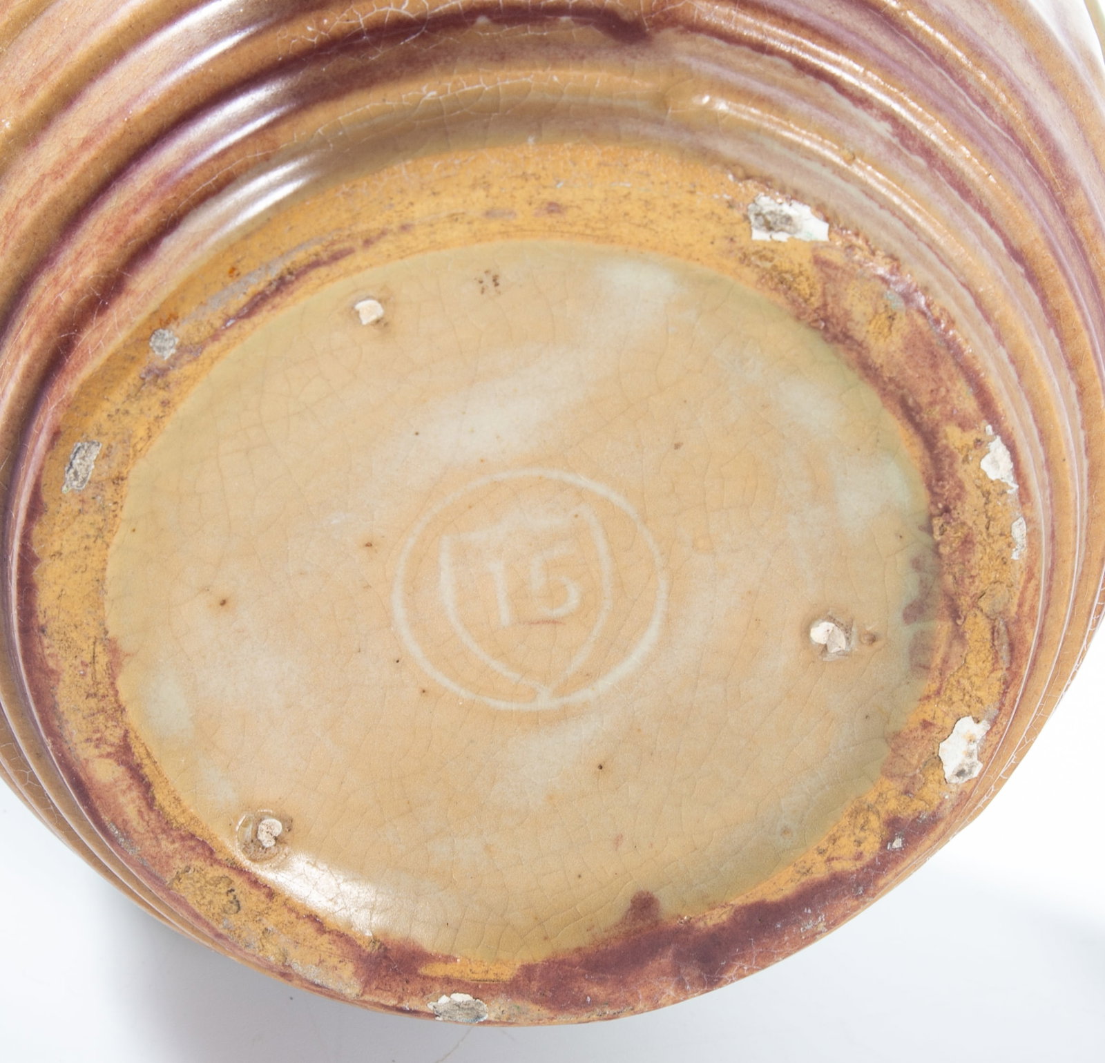 (4) ART POTTERY PLANTERS - 6