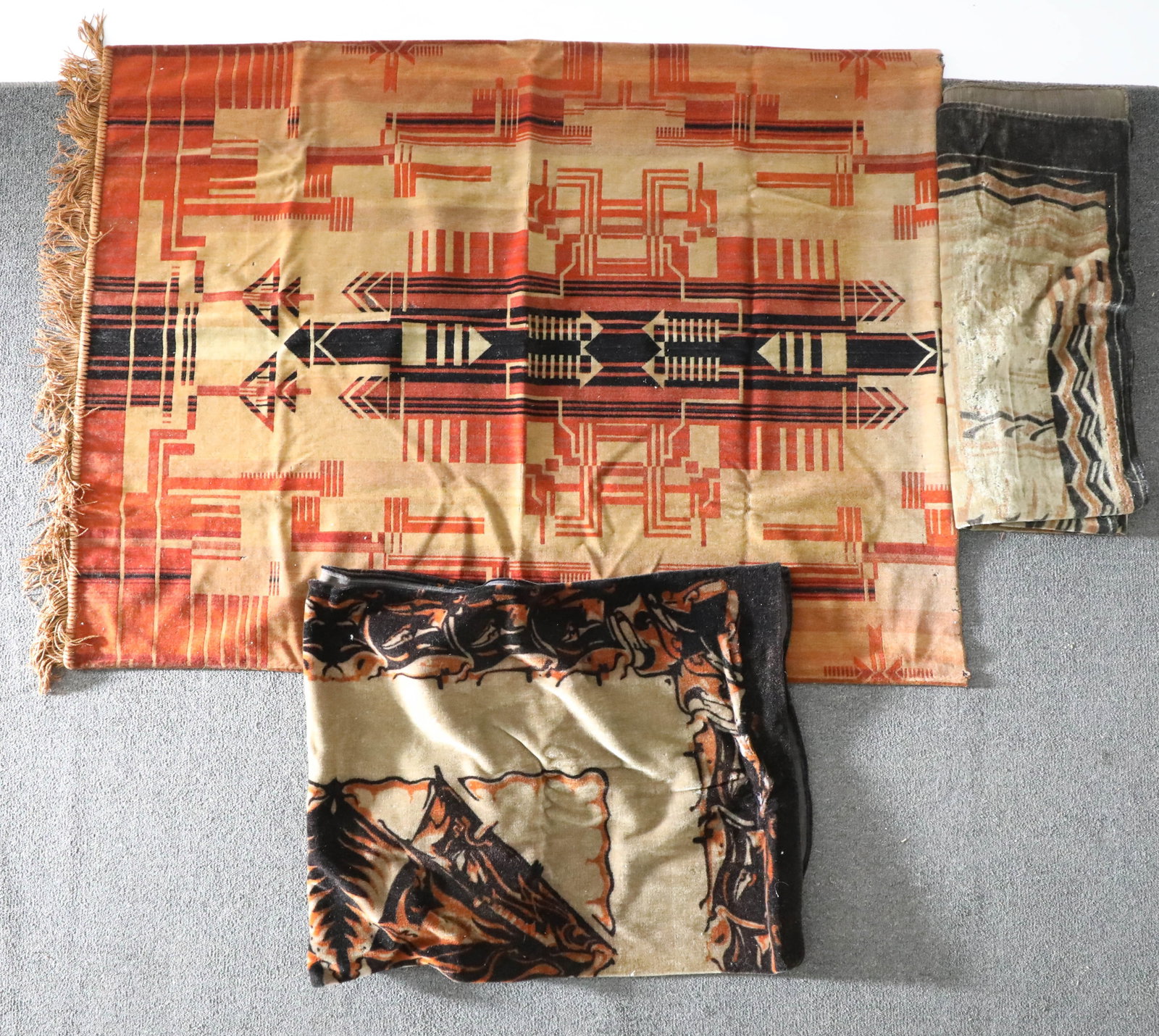 (3) PIECES DECO FABRIC - 3