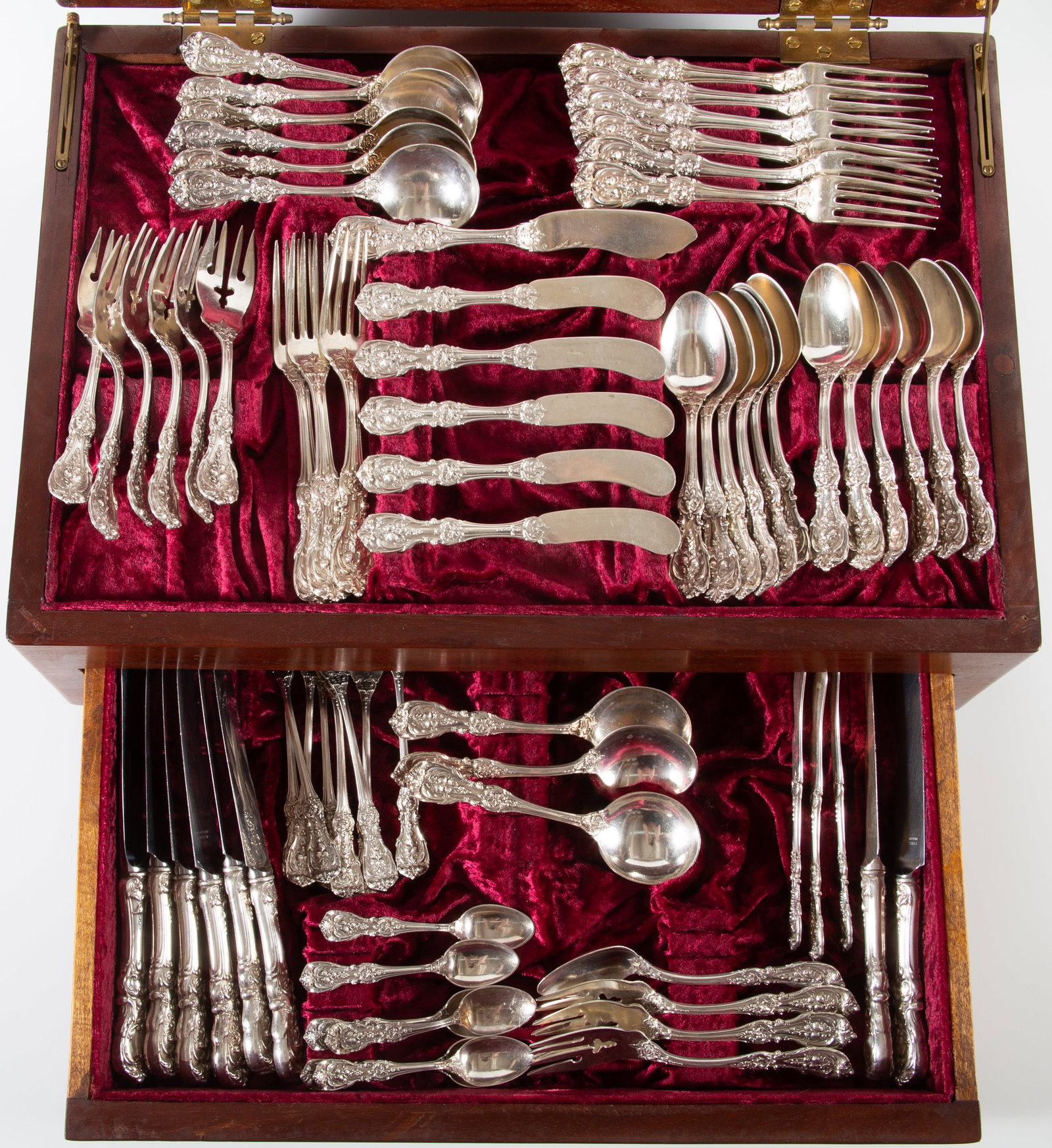 (71) PIECE STERLING FLATWARE SET - 2