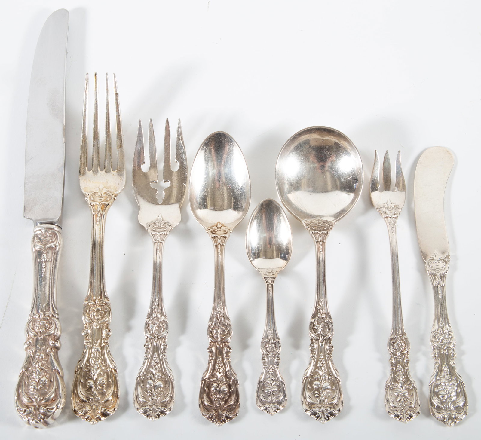 (71) PIECE STERLING FLATWARE SET - 3