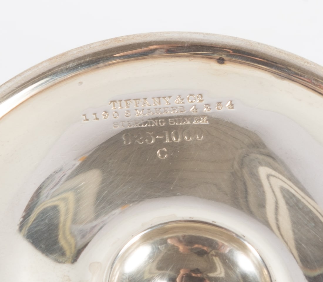 (2) STERLING VASES - 4