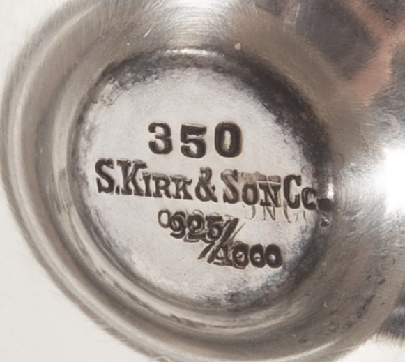 (2) STERLING VASES - 5