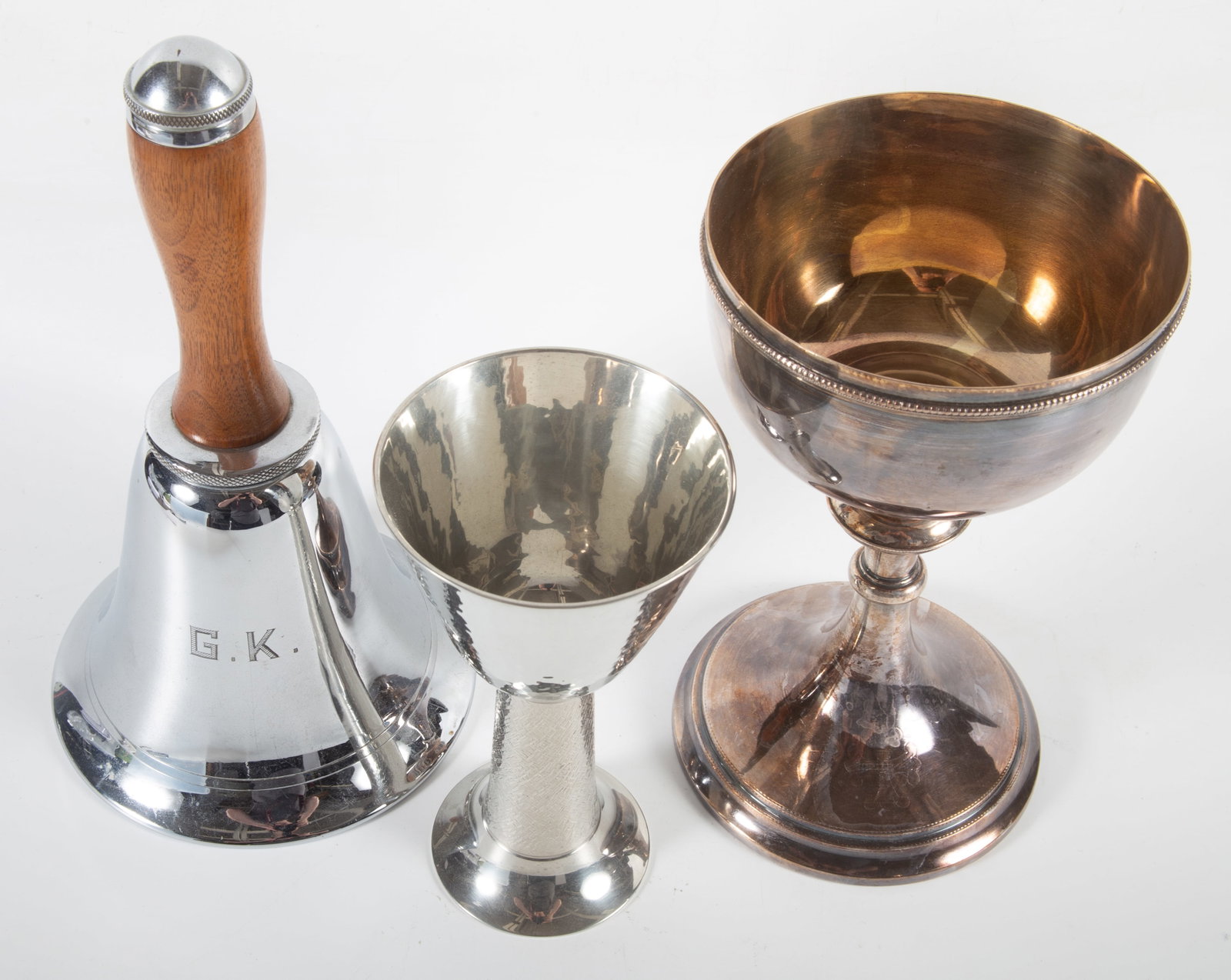 (4) PIECES PLATEDWARE - 4