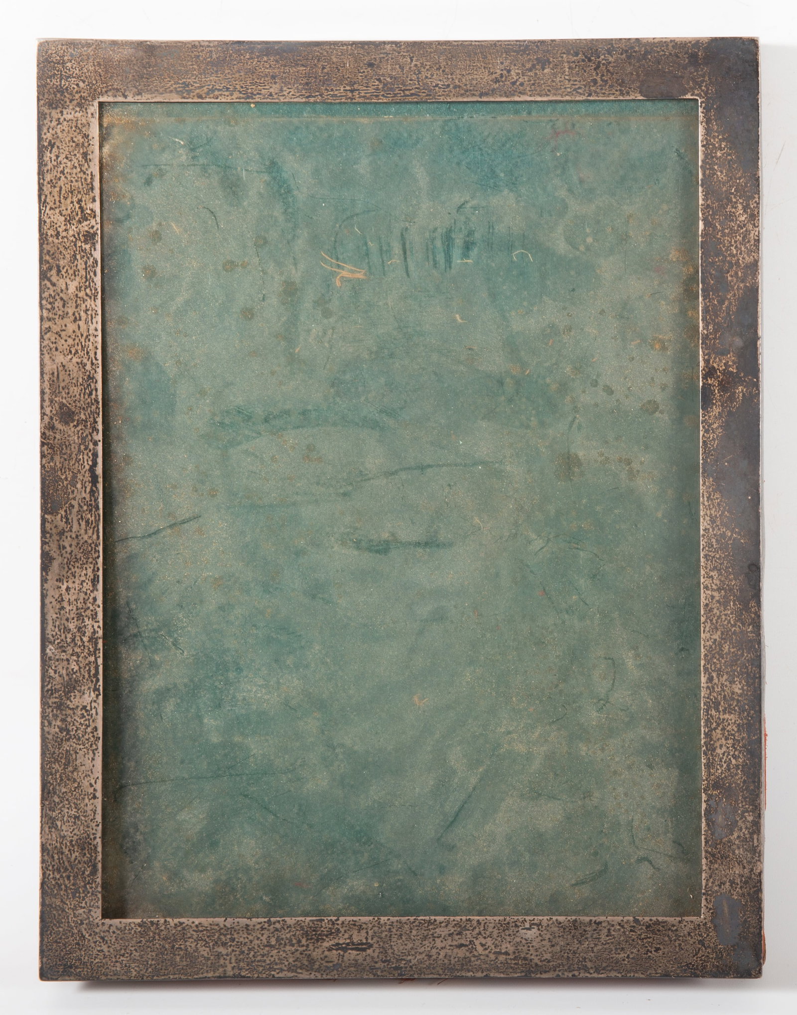 STERLING FRAME: Mount Vernon #1498, plain, 5.6 T.O., 12 1/2"x9 1/2", missing easel back, F-G