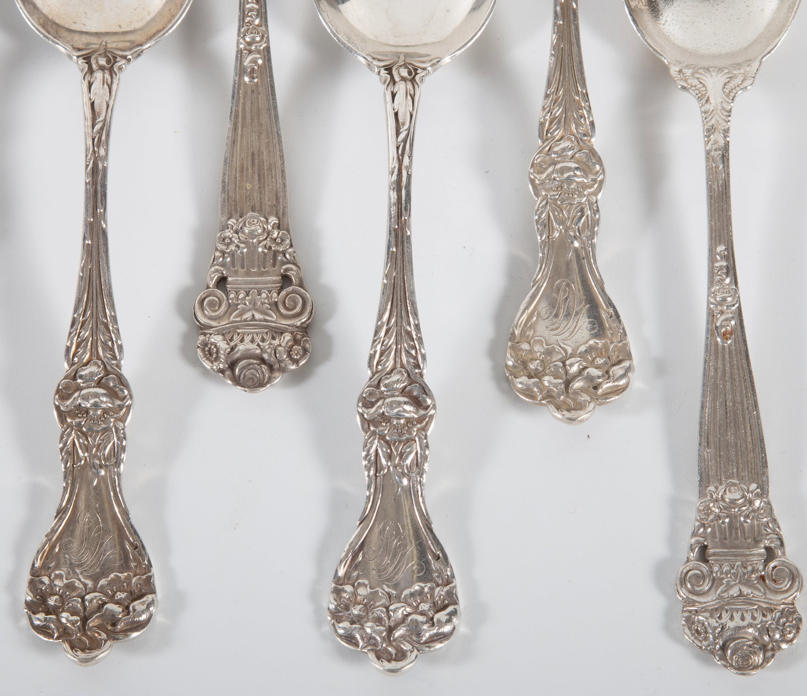 (12) STERLING SPOONS - 5