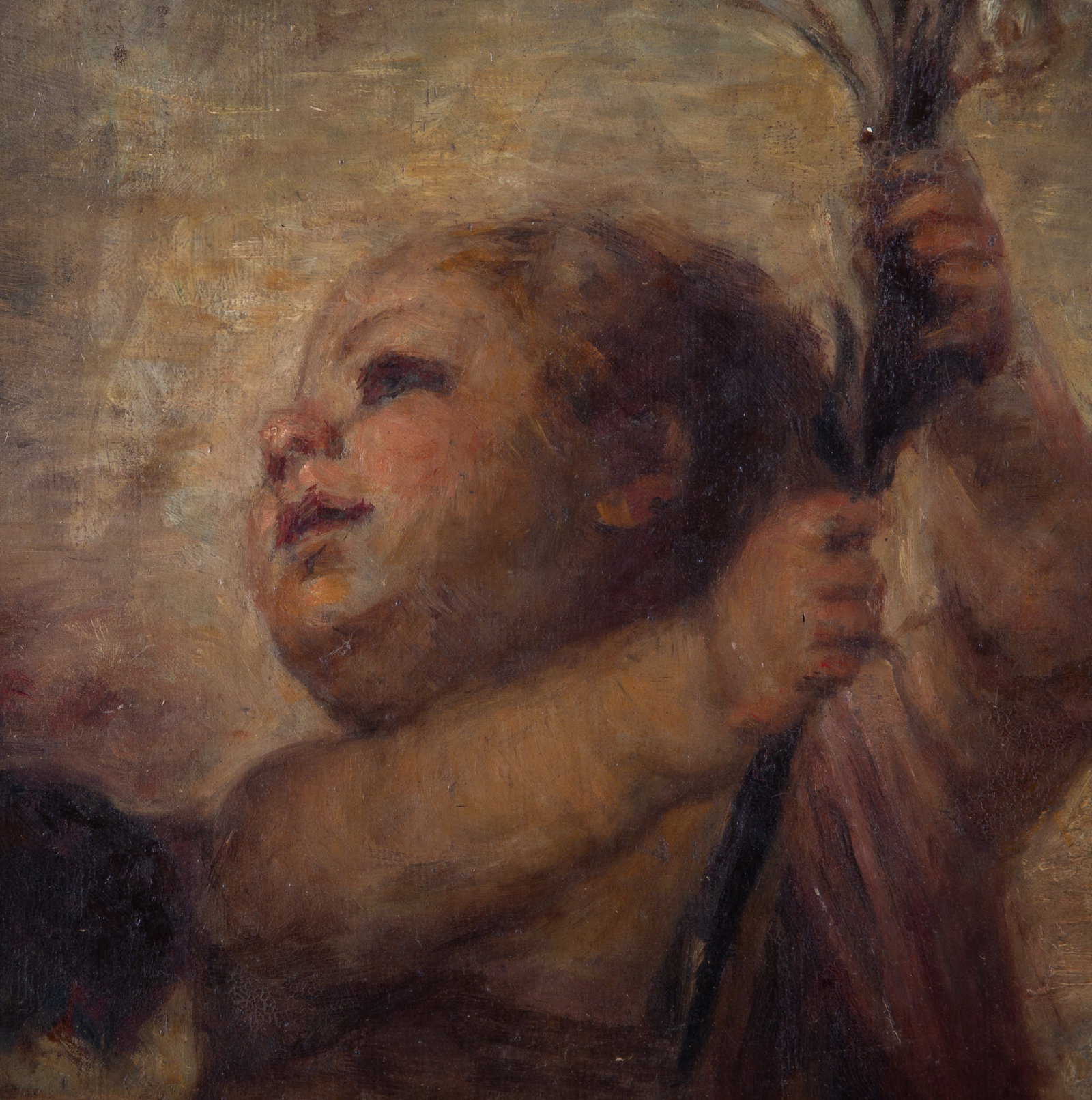 CHERUB PAINTING - 2