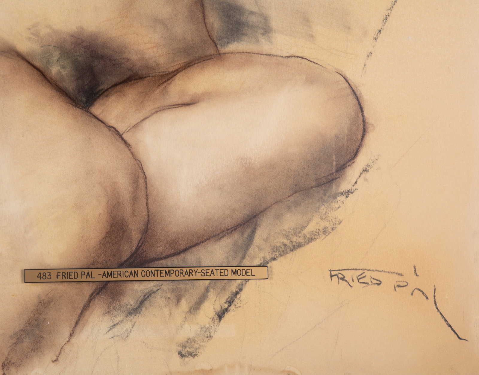 PAL FRIED NUDE GOUACHE - 2