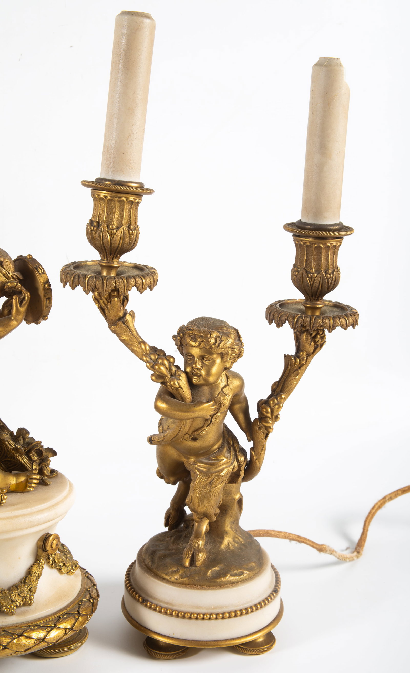 LOUIS XVI STYLE CLOCK SET - 2