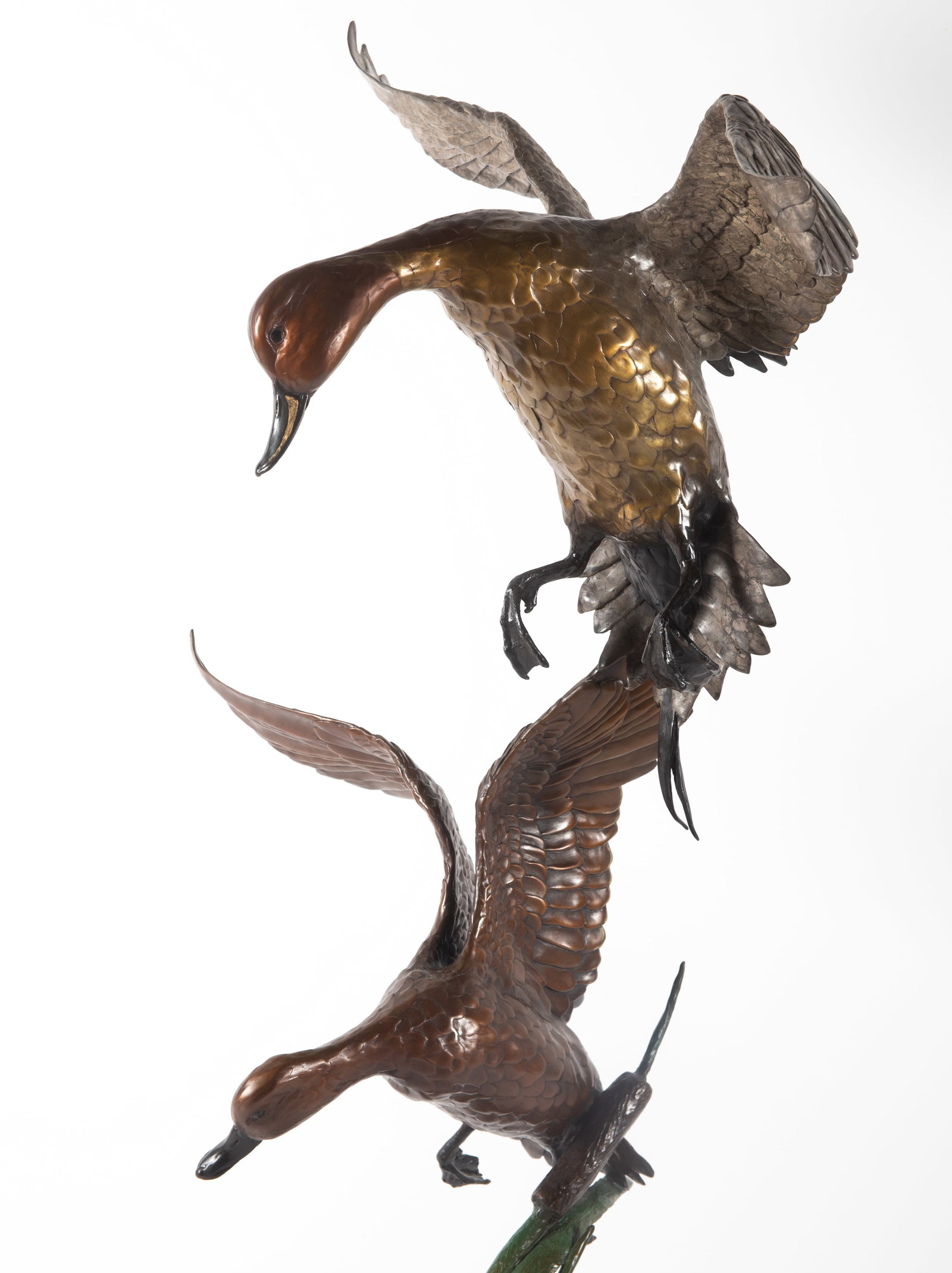 CHRISTOPHER SMITH DUCK BRONZE - 2