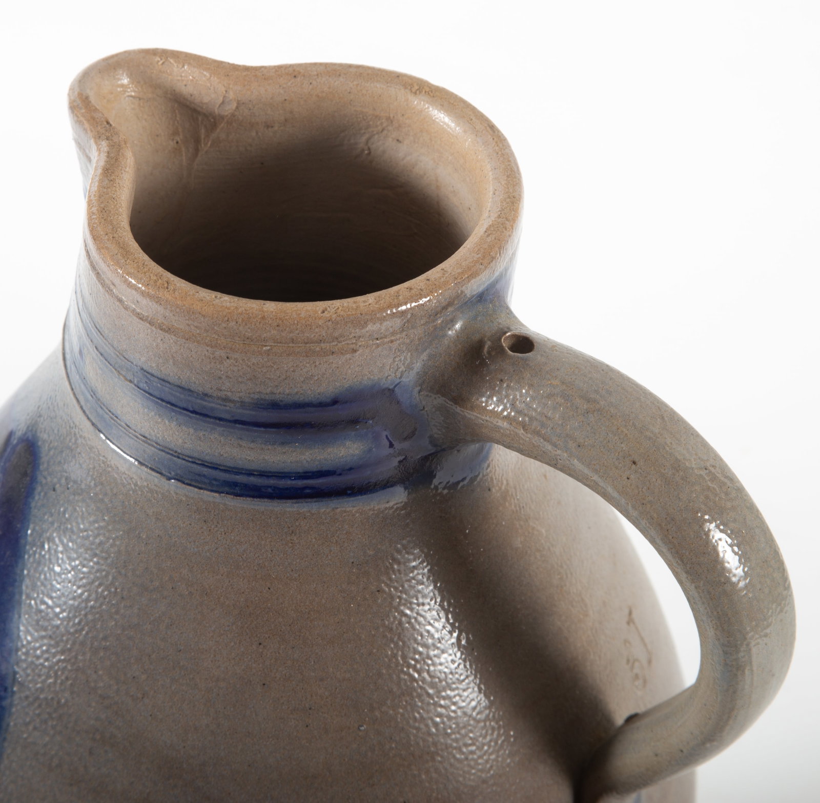STONEWARE PITCHER - 5