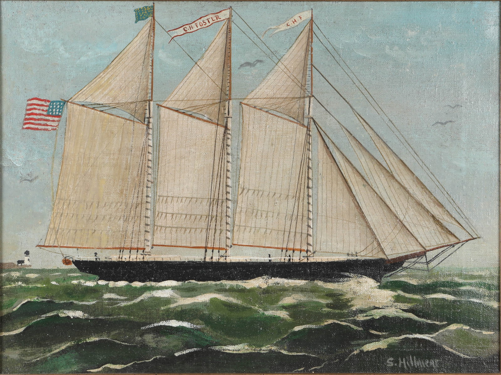 NAUTICAL PAINTING - 2