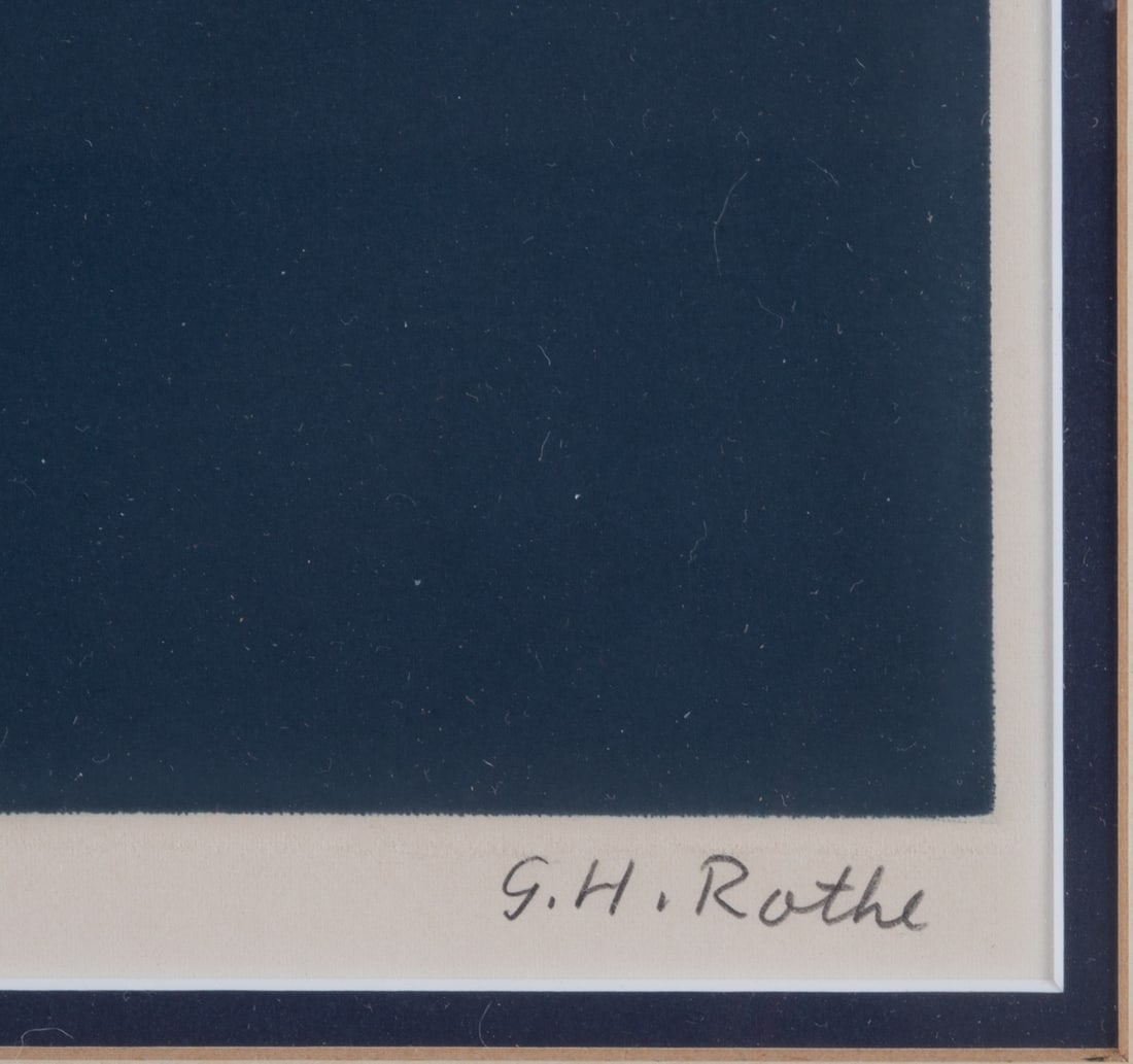 (3) G.H. ROTHE MEZZOTINTS - 7
