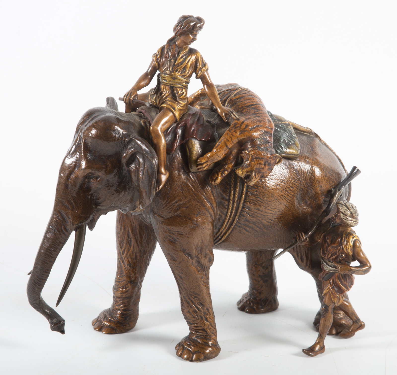 LARGE AUSTRIAN BRONZE GROUP (1 of 3)