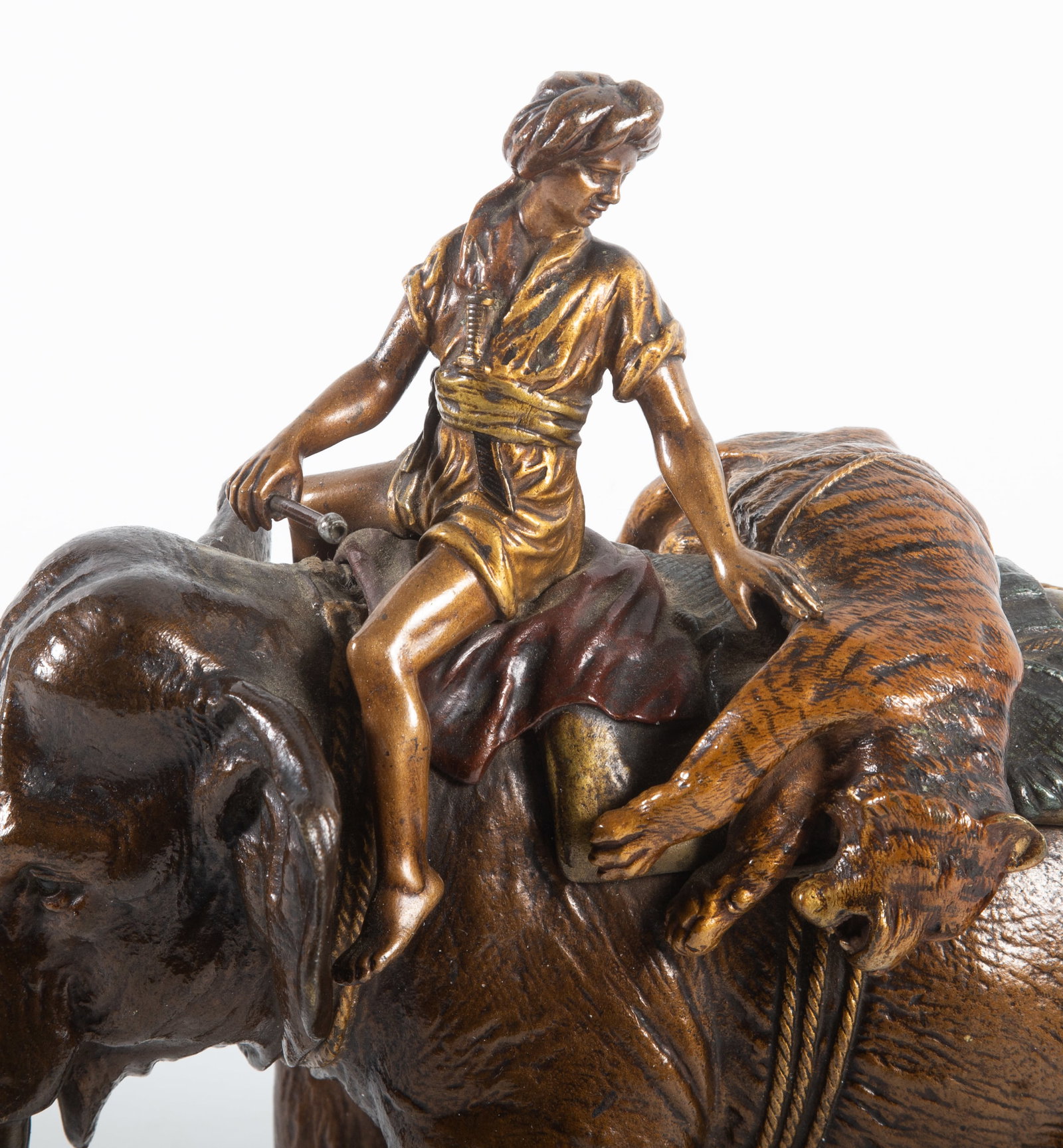 LARGE AUSTRIAN BRONZE GROUP - 3