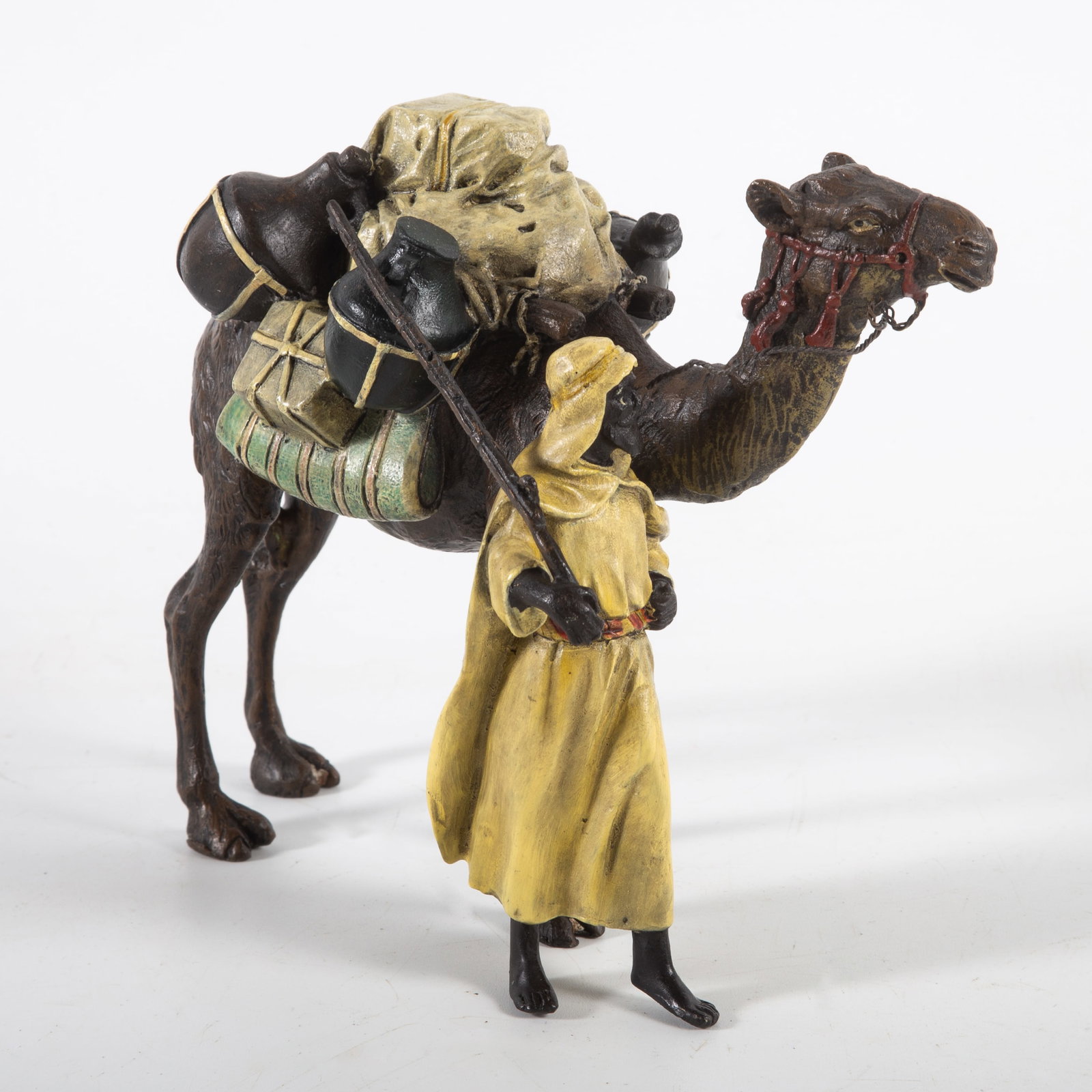 BRONZE CAMEL/FIGURE (1 of 3)