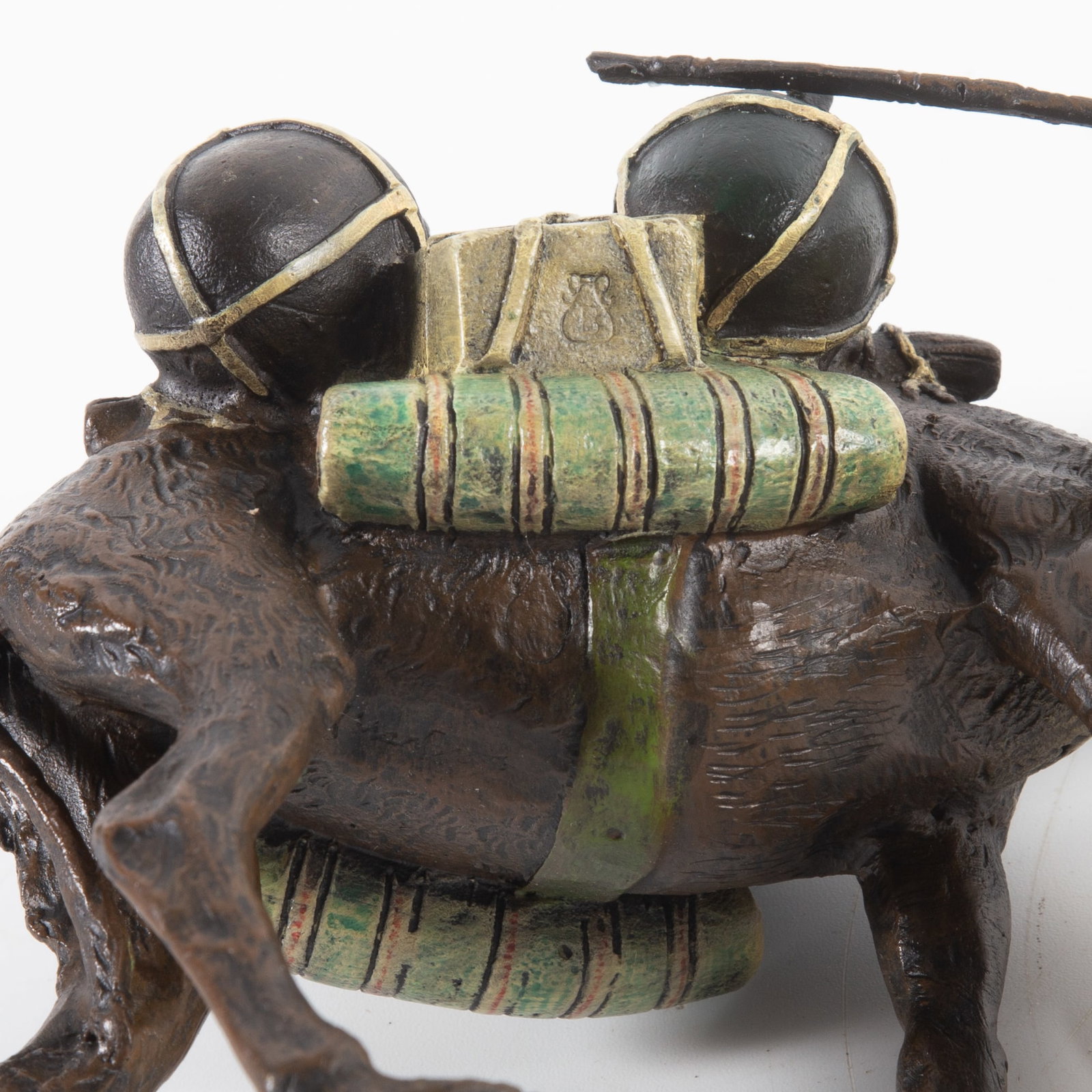 BRONZE CAMEL/FIGURE - 3
